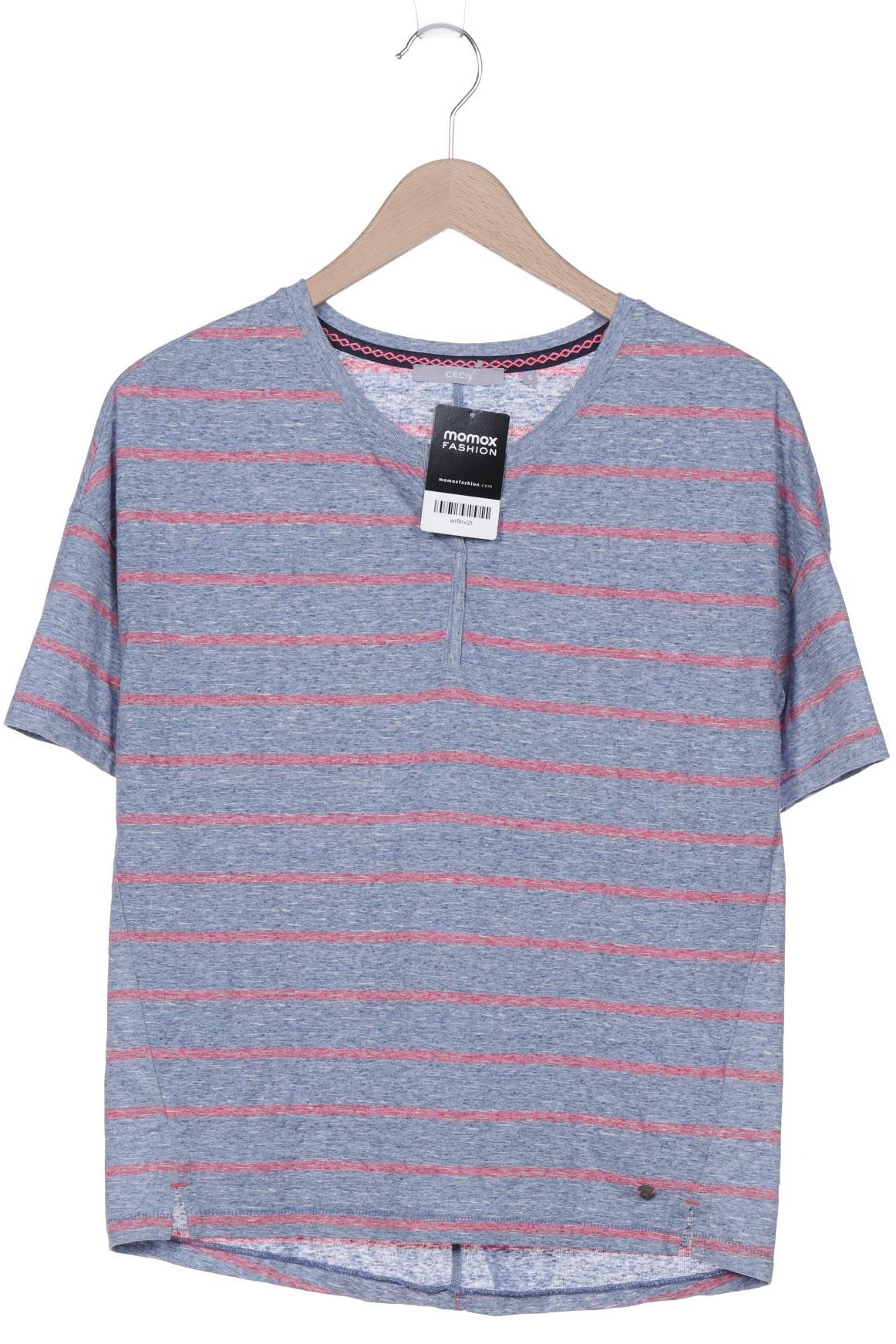 

Cecil Damen T-Shirt, blau, Gr. 36