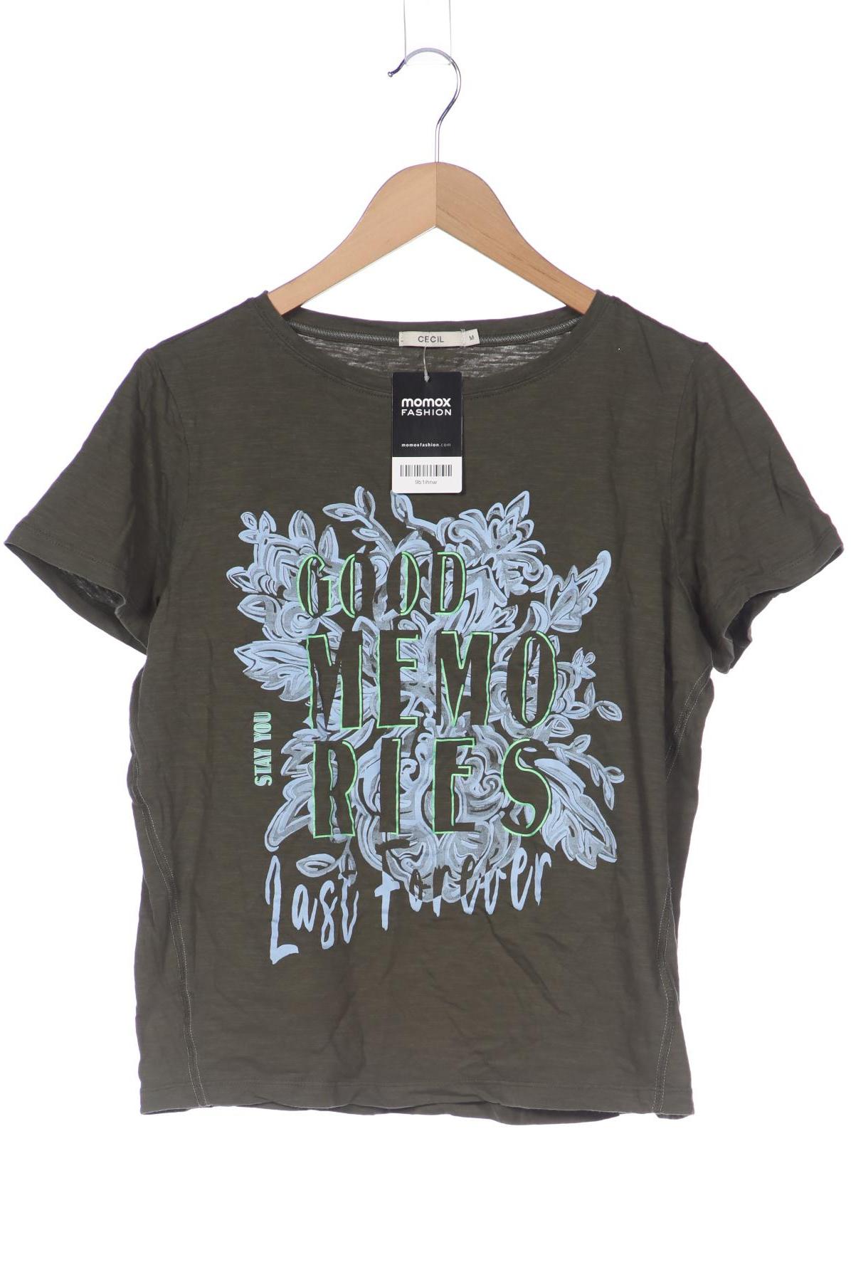 

Cecil Damen T-Shirt, grün, Gr. 38