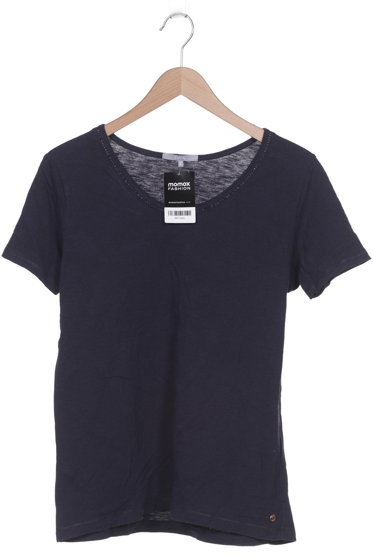 

CECIL Damen T-Shirt, marineblau