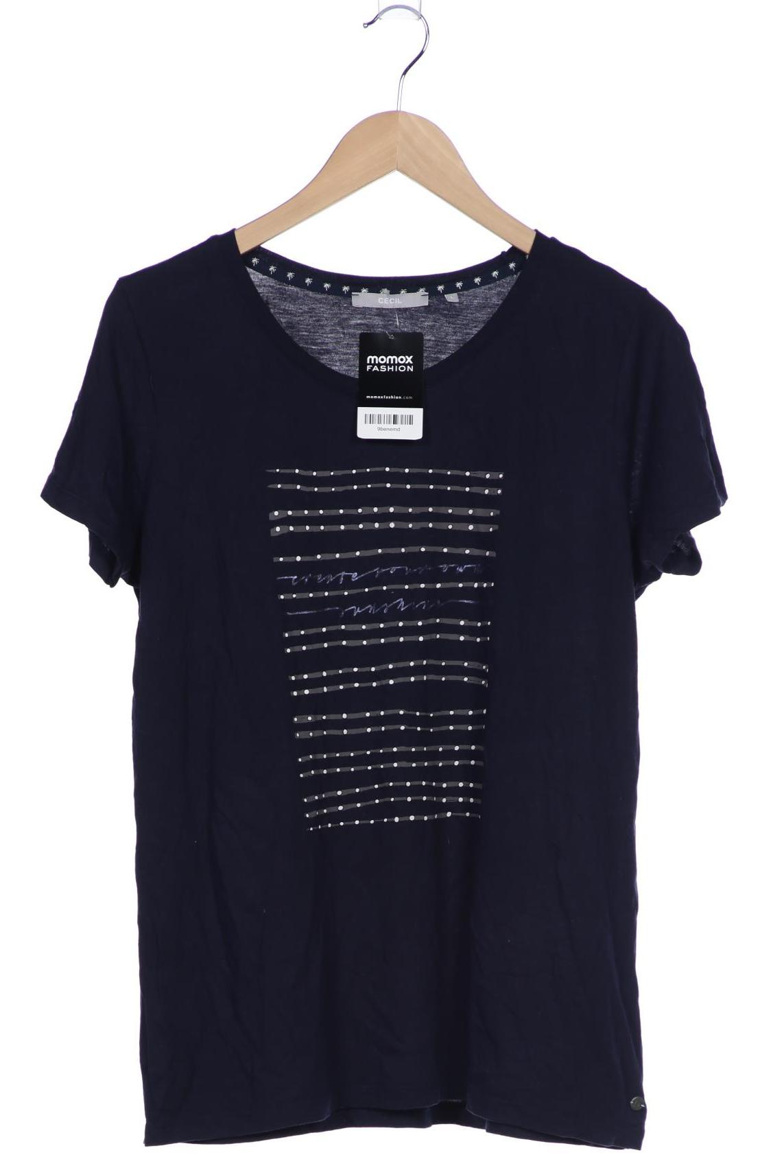 

Cecil Damen T-Shirt, marineblau, Gr. 42