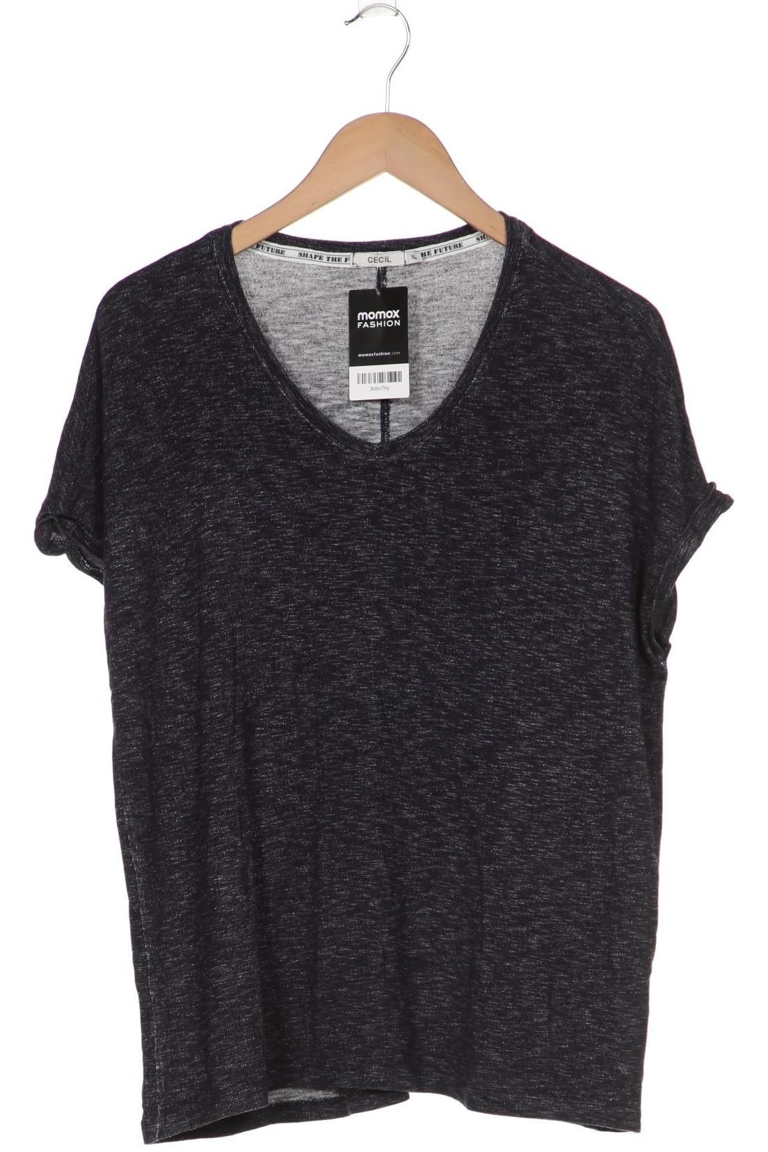 

CECIL Damen T-Shirt, marineblau