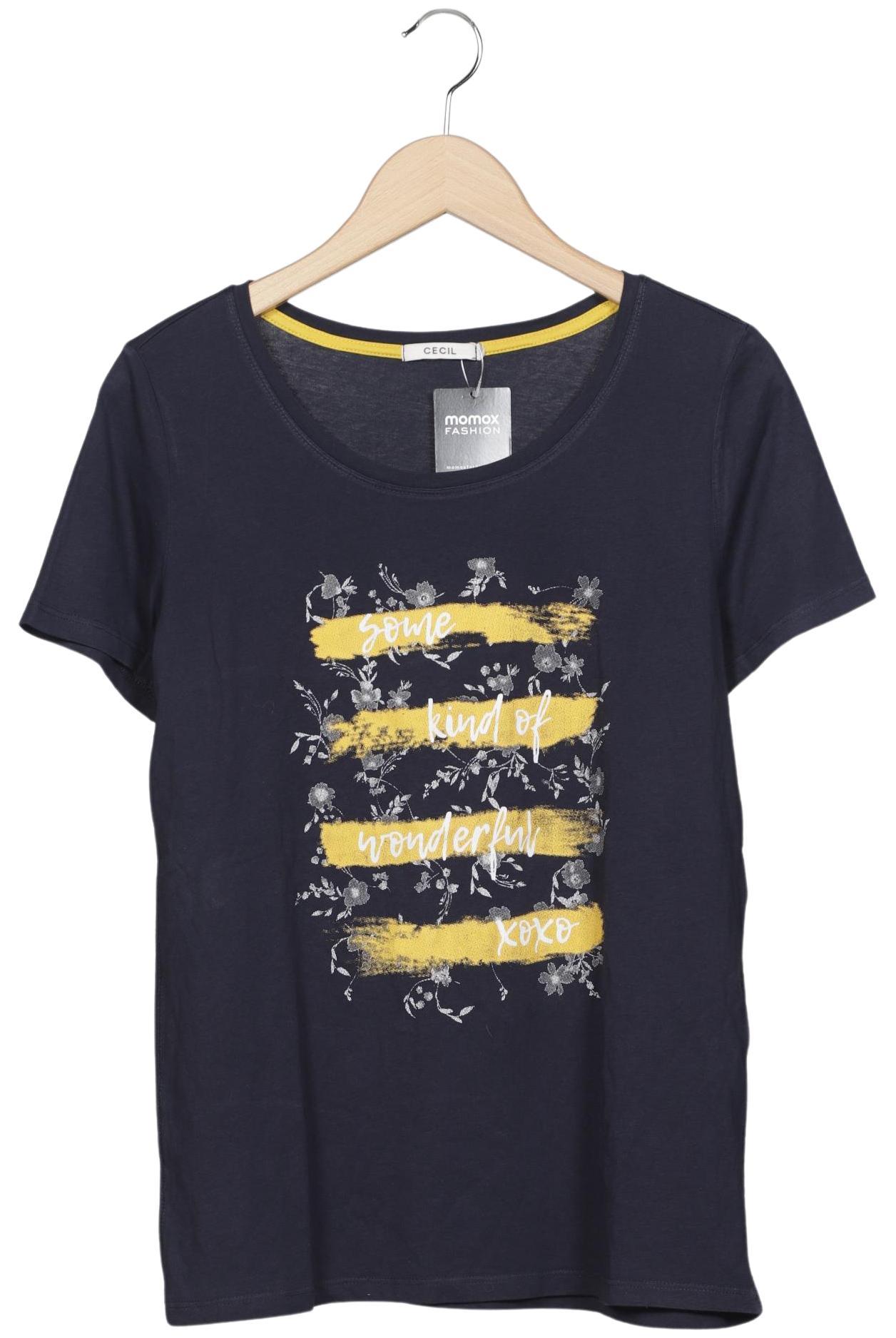

Cecil Damen T-Shirt, marineblau, Gr. 38