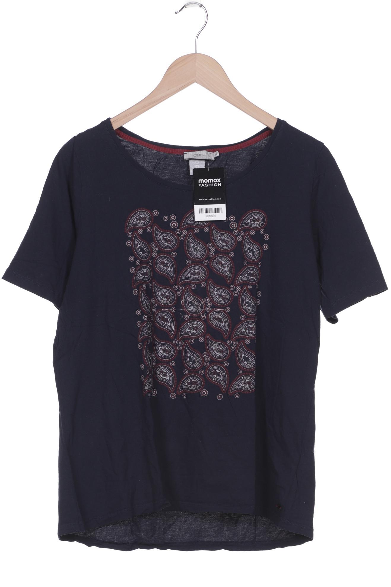 

CECIL Damen T-Shirt, marineblau