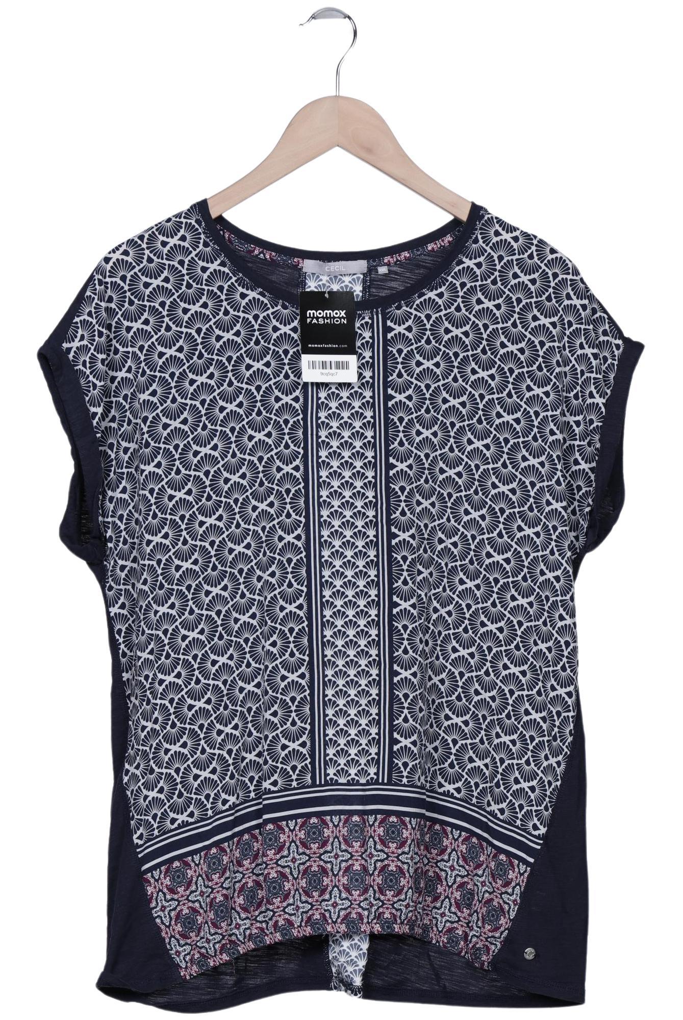 

Cecil Damen T-Shirt, marineblau, Gr. 46