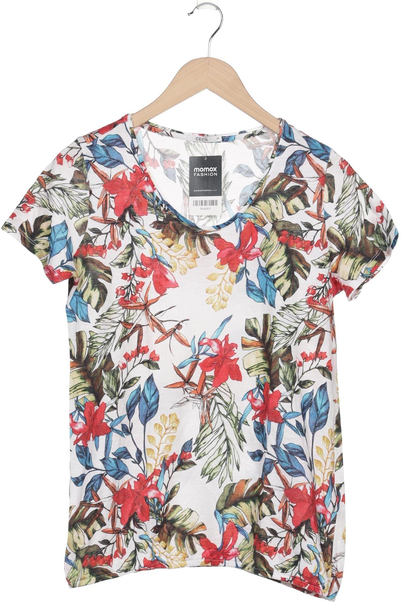 

Cecil Damen T-Shirt, mehrfarbig, Gr. 38