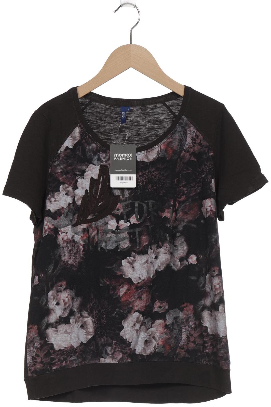 

CECIL Damen T-Shirt, braun