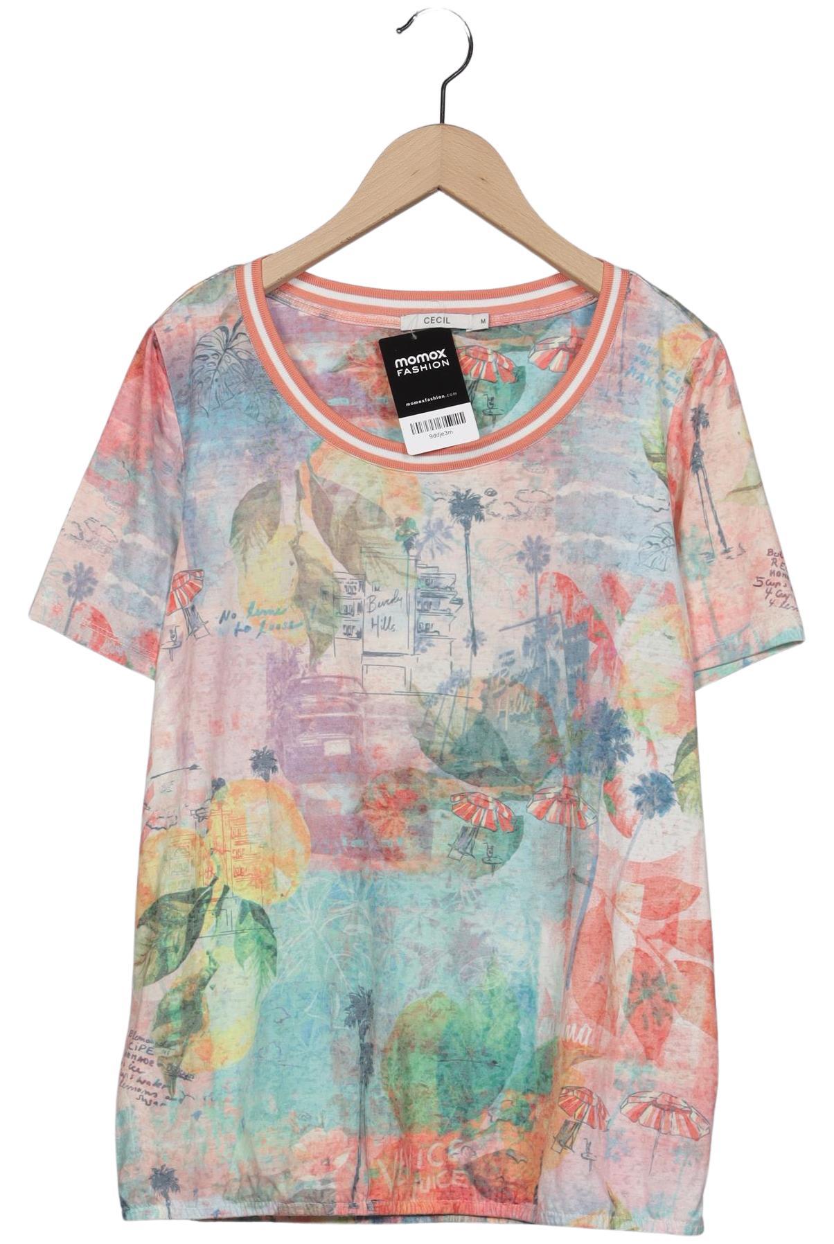 

Cecil Damen T-Shirt, mehrfarbig, Gr. 38