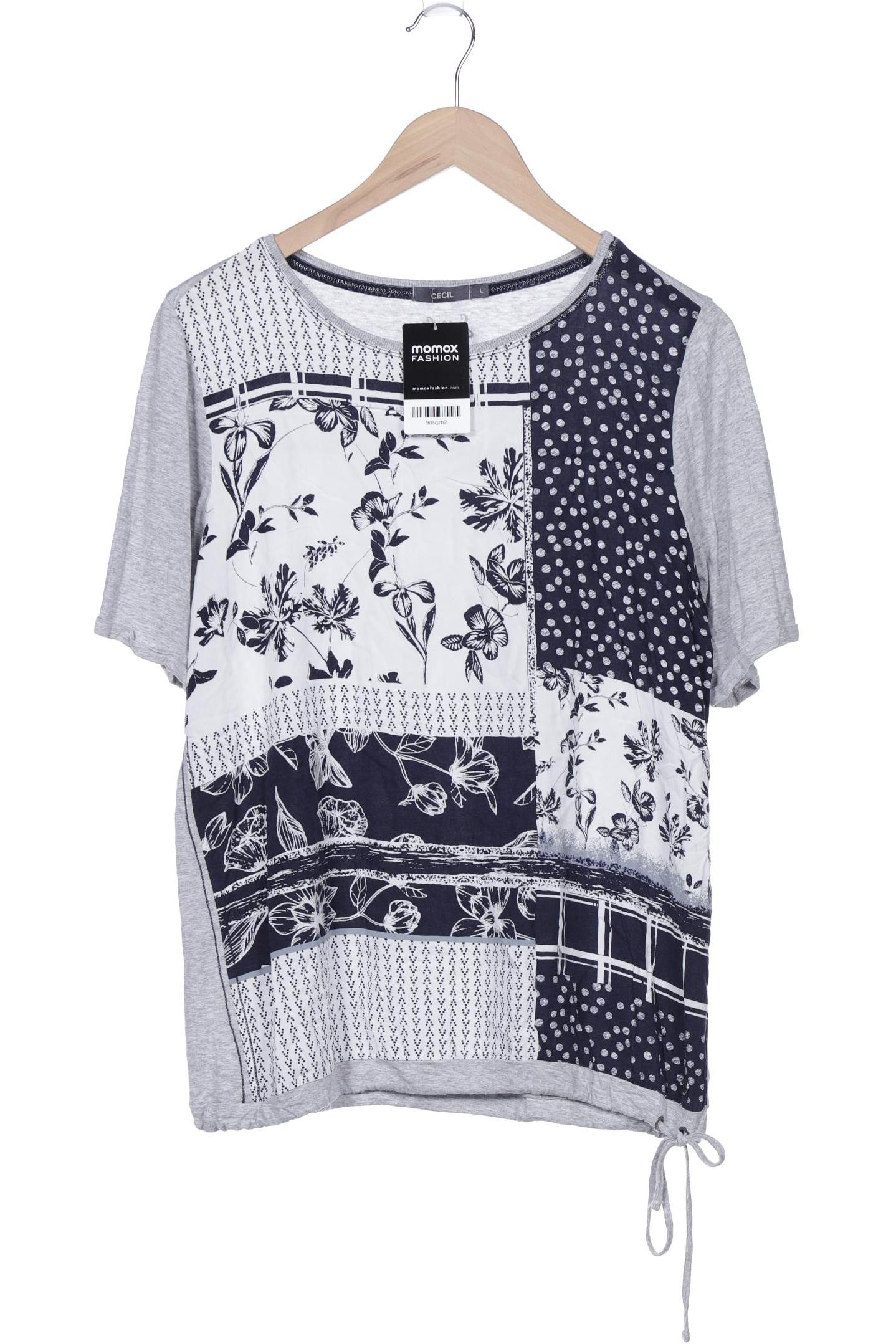 

Cecil Damen T-Shirt, grau, Gr. 42