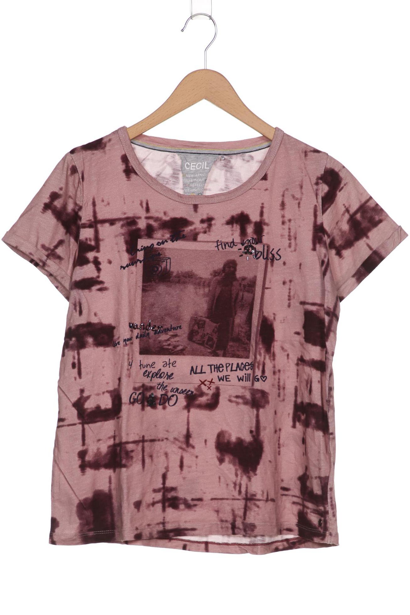 

CECIL Damen T-Shirt, bordeaux