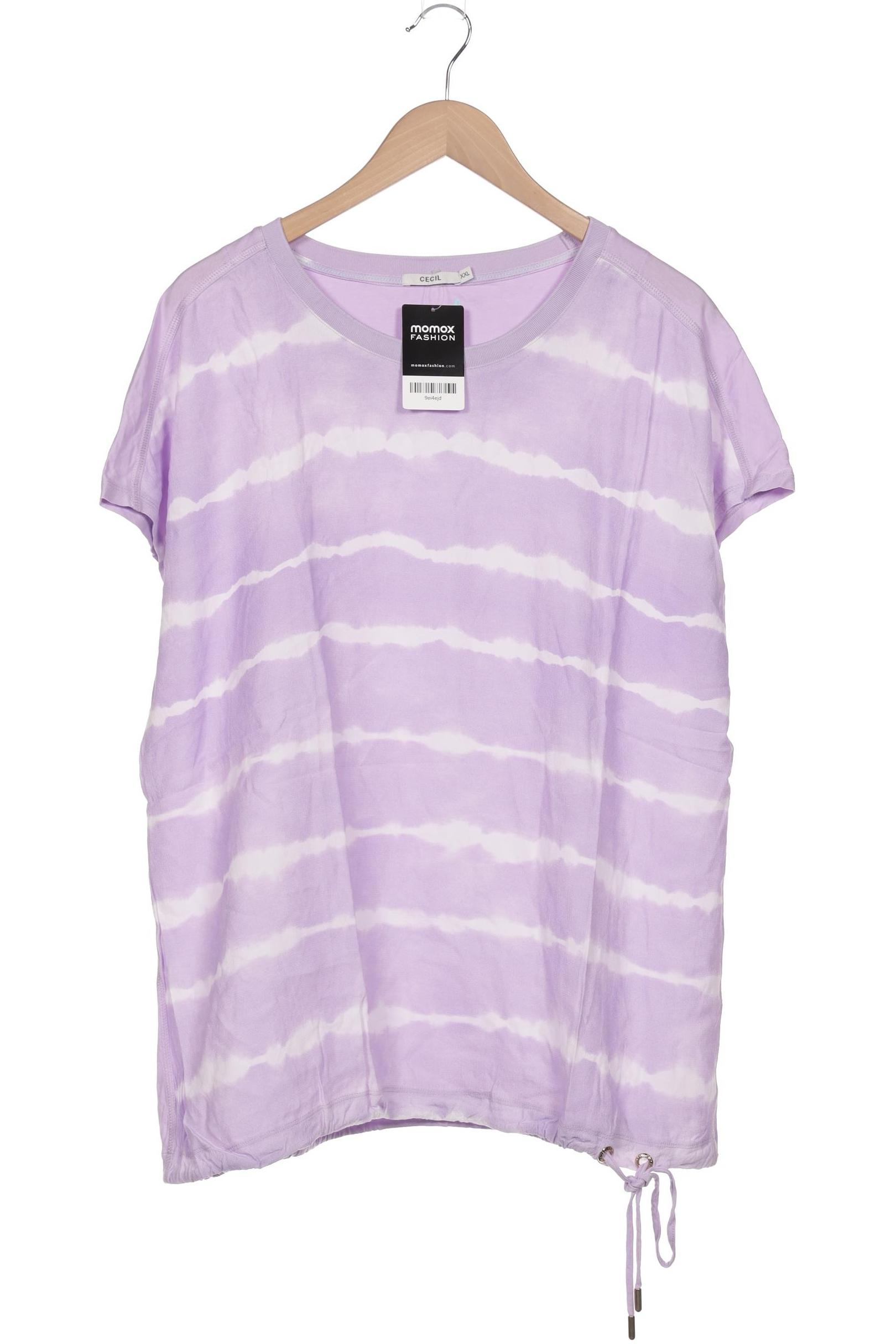 

Cecil Damen T-Shirt, flieder, Gr. 46