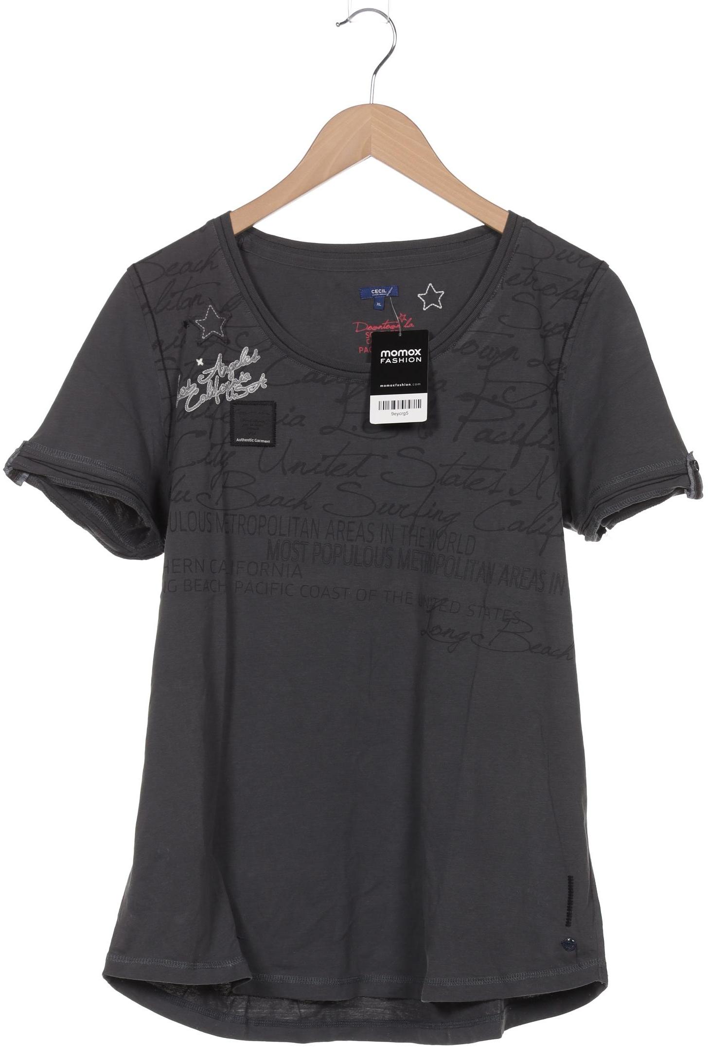 

Cecil Damen T-Shirt, grau, Gr. 44