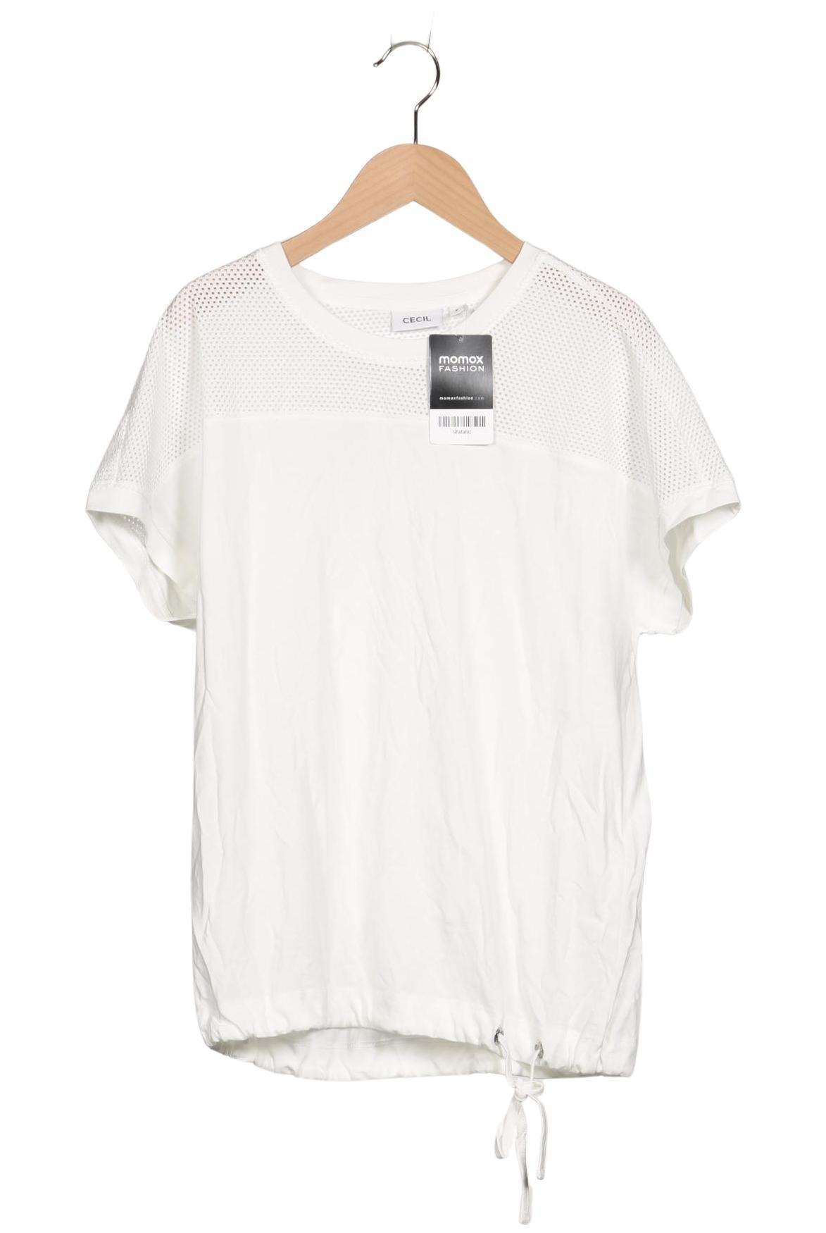 

Cecil Damen T-Shirt, weiß, Gr. 36