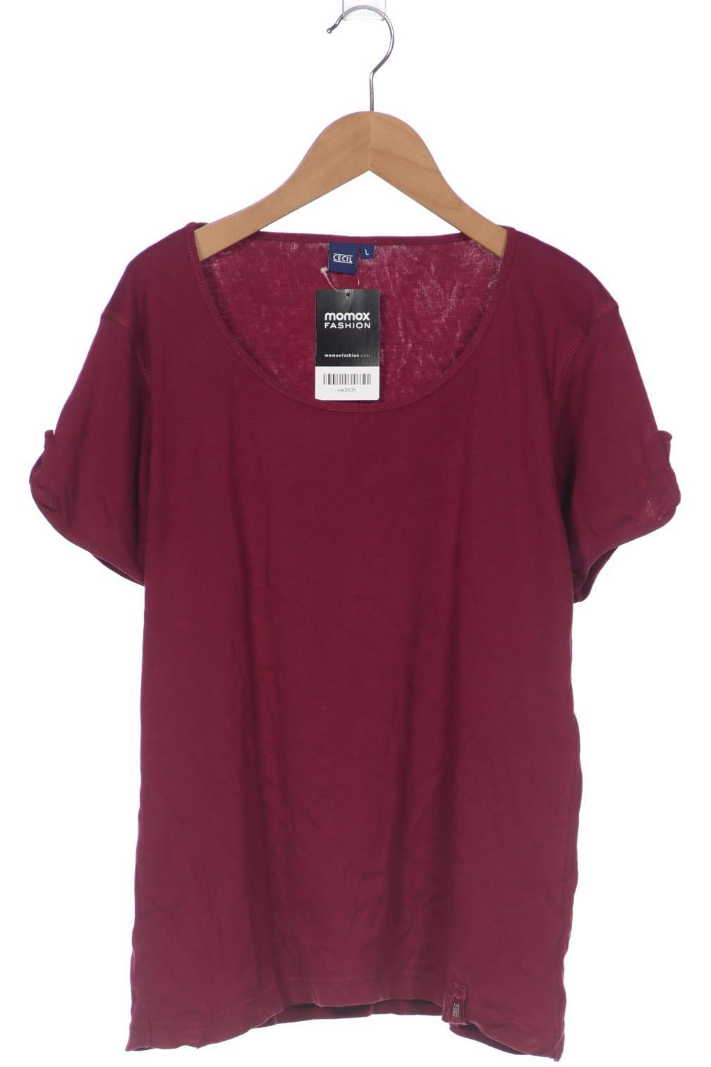 

Cecil Damen T-Shirt, bordeaux, Gr. 42