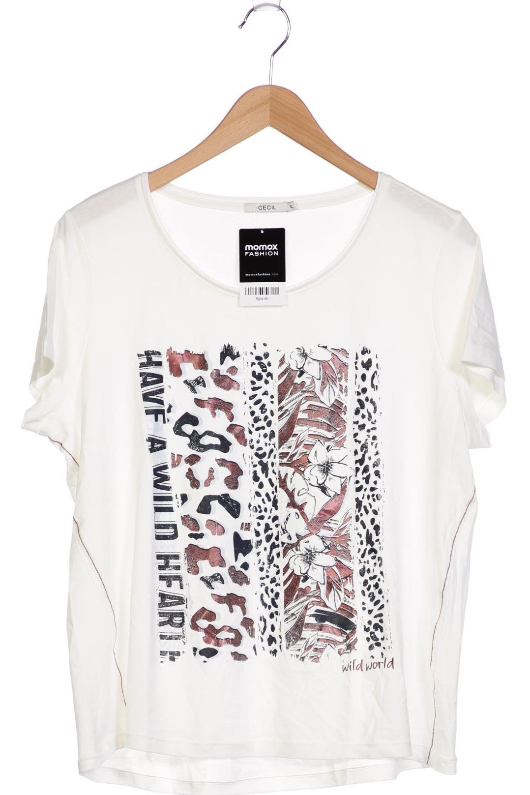 

CECIL Damen T-Shirt, weiß