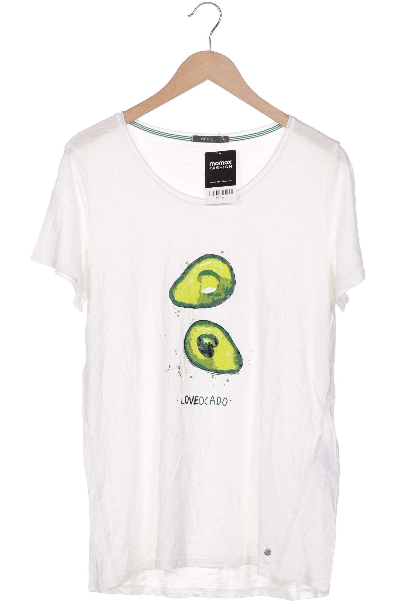 

Cecil Damen T-Shirt, weiß, Gr. 44