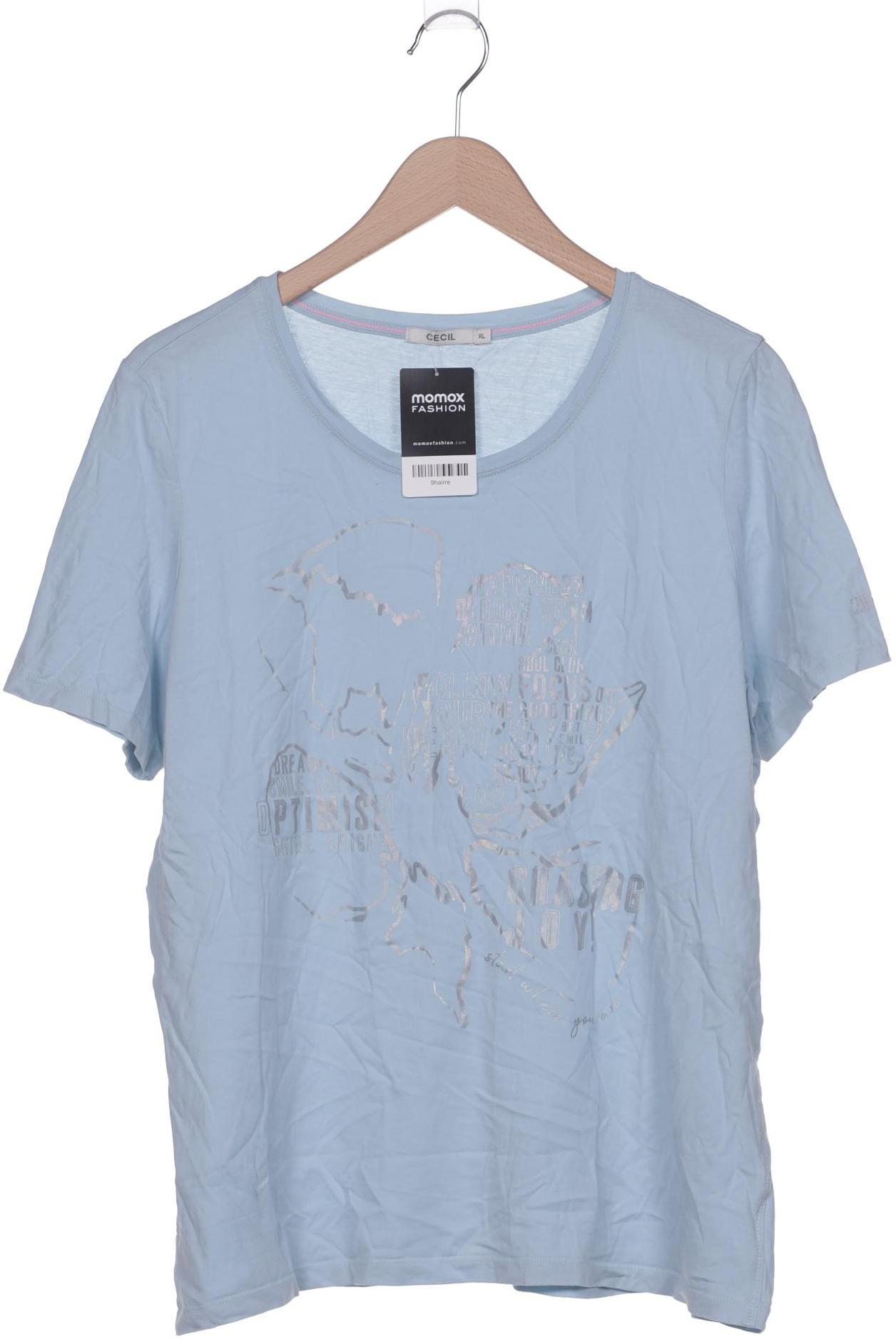 

Cecil Damen T-Shirt, hellblau, Gr. 44