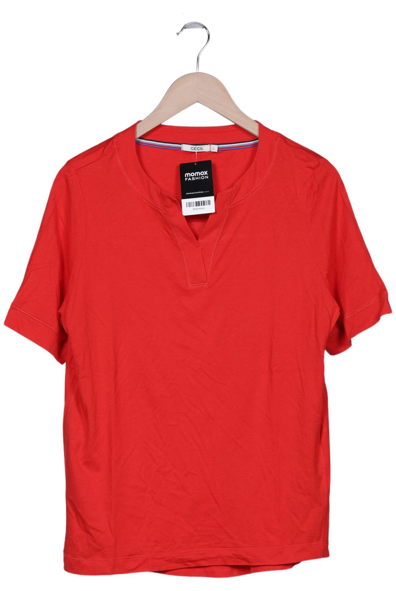 

Cecil Damen T-Shirt, rot, Gr. 42