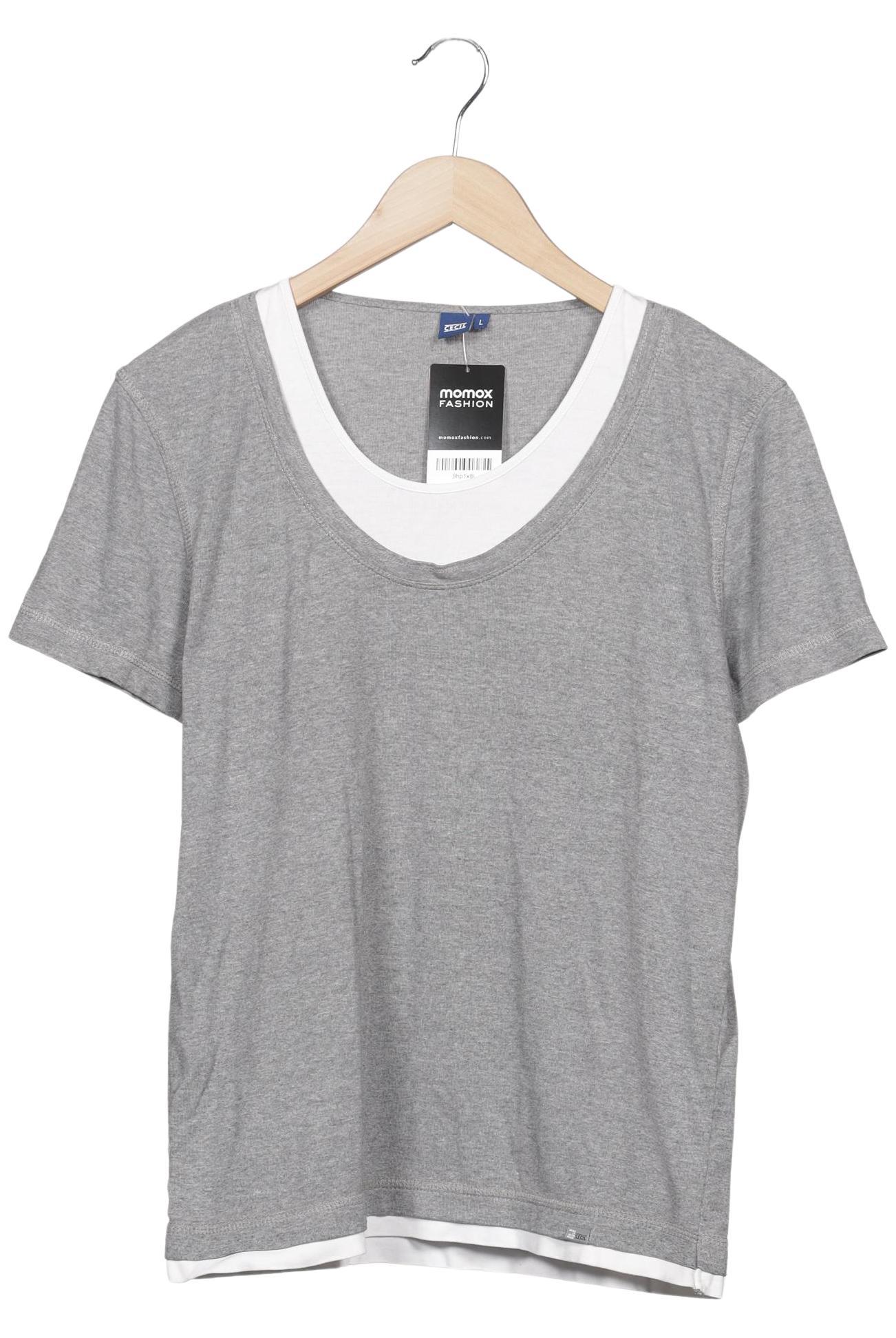 

Cecil Damen T-Shirt, grau, Gr. 42