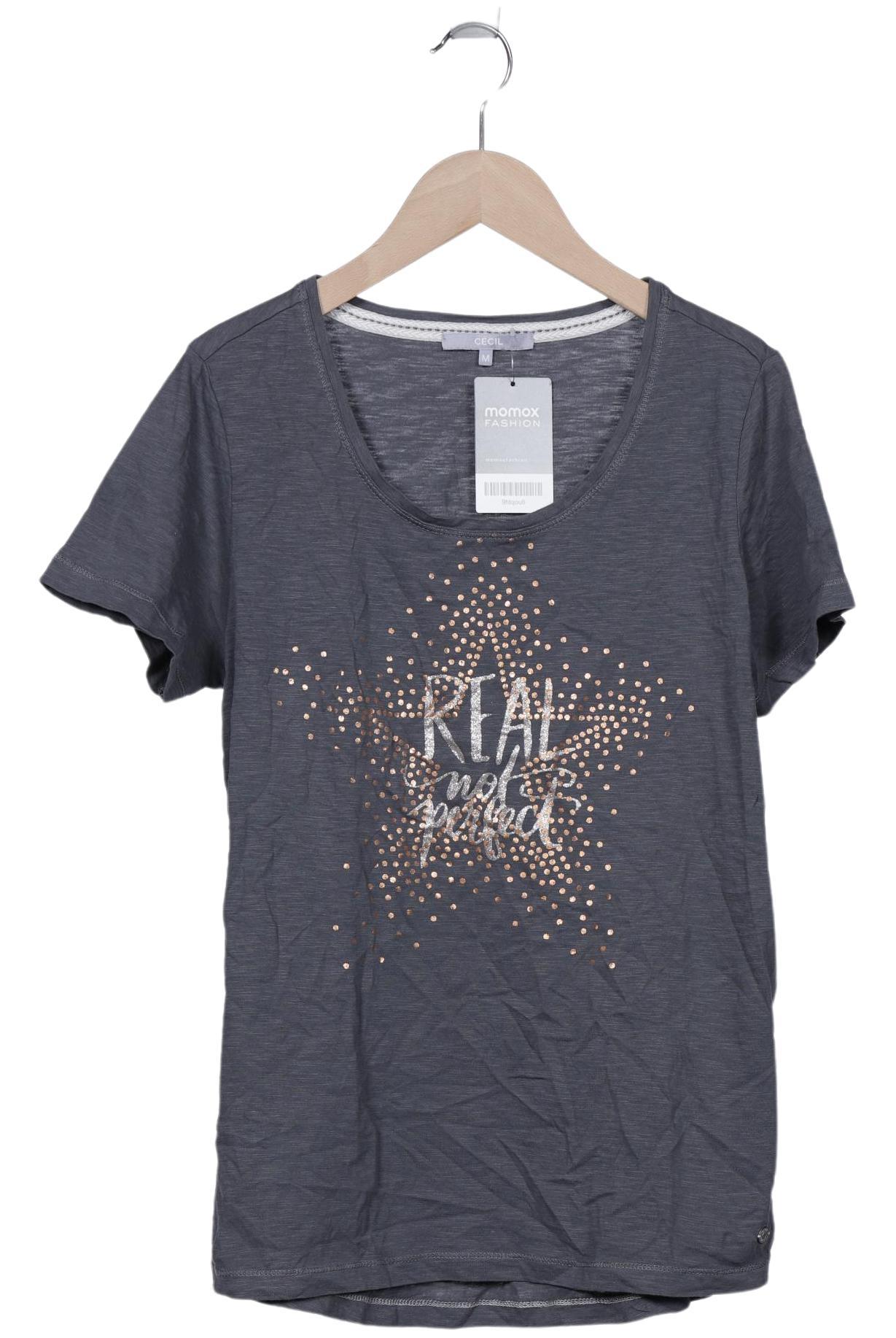 

Cecil Damen T-Shirt, grau, Gr. 38