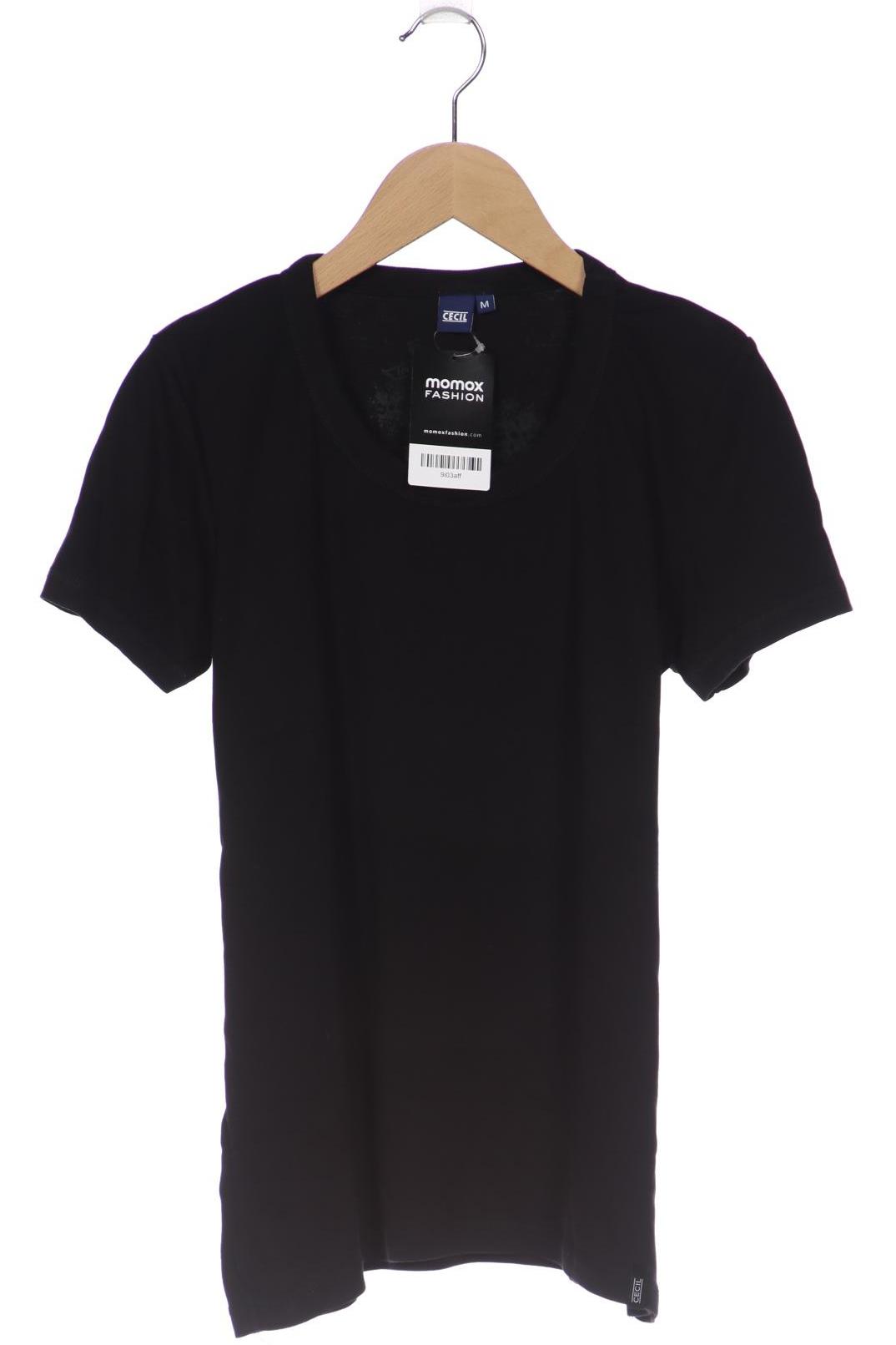 

CECIL Damen T-Shirt, schwarz