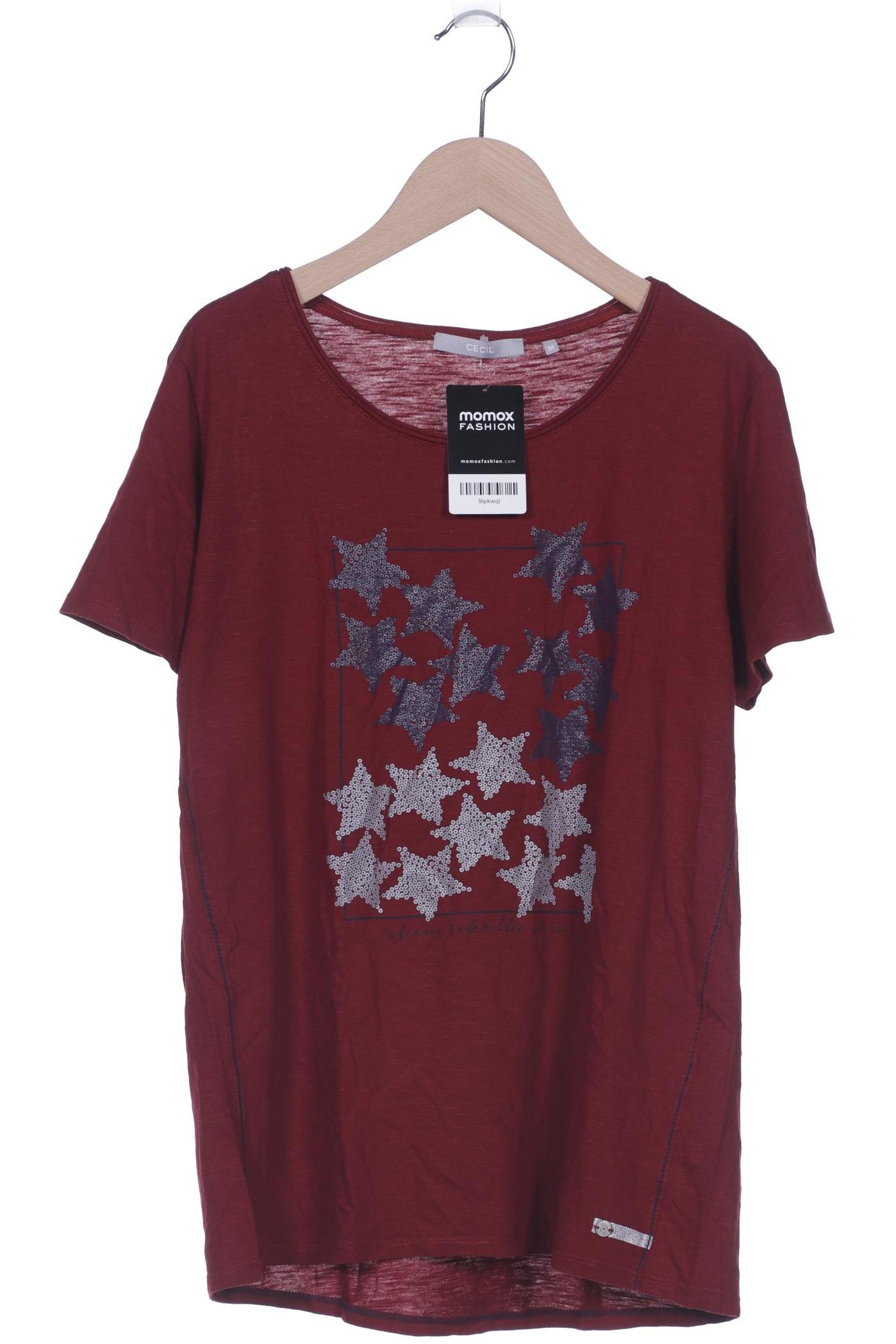 

CECIL Damen T-Shirt, bordeaux