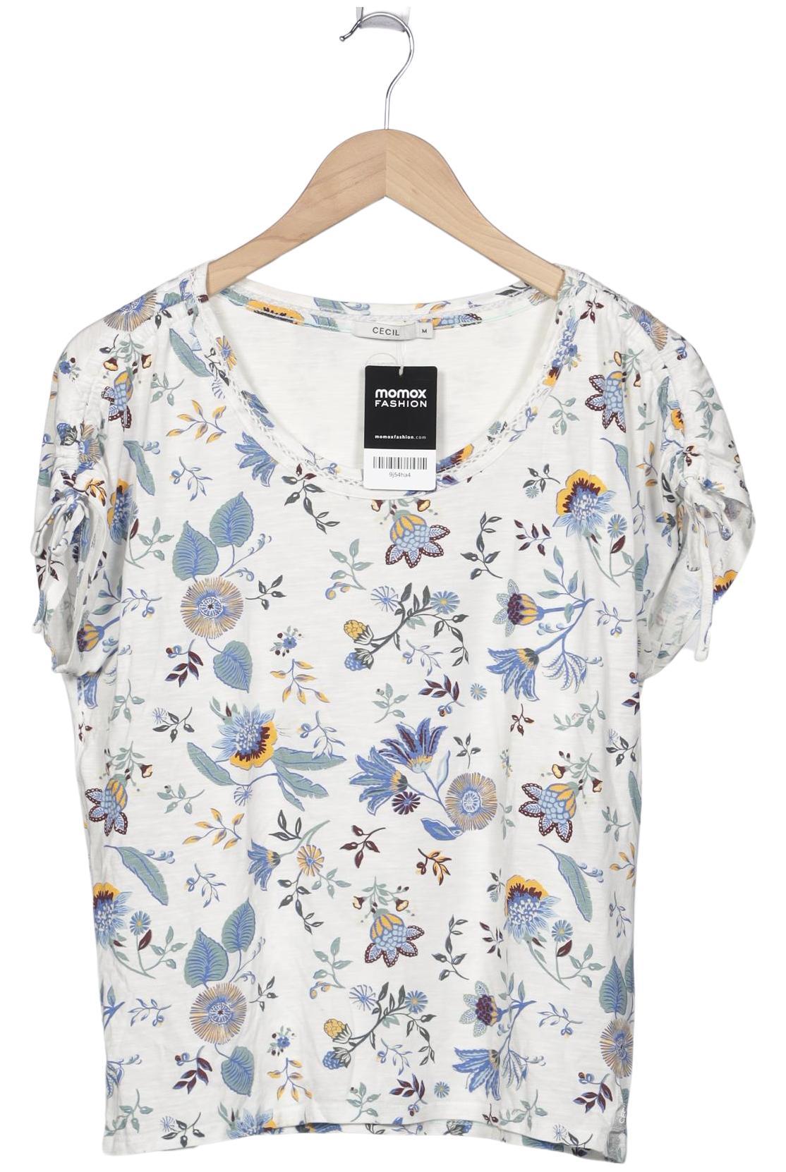 

Cecil Damen T-Shirt, weiß, Gr. 38
