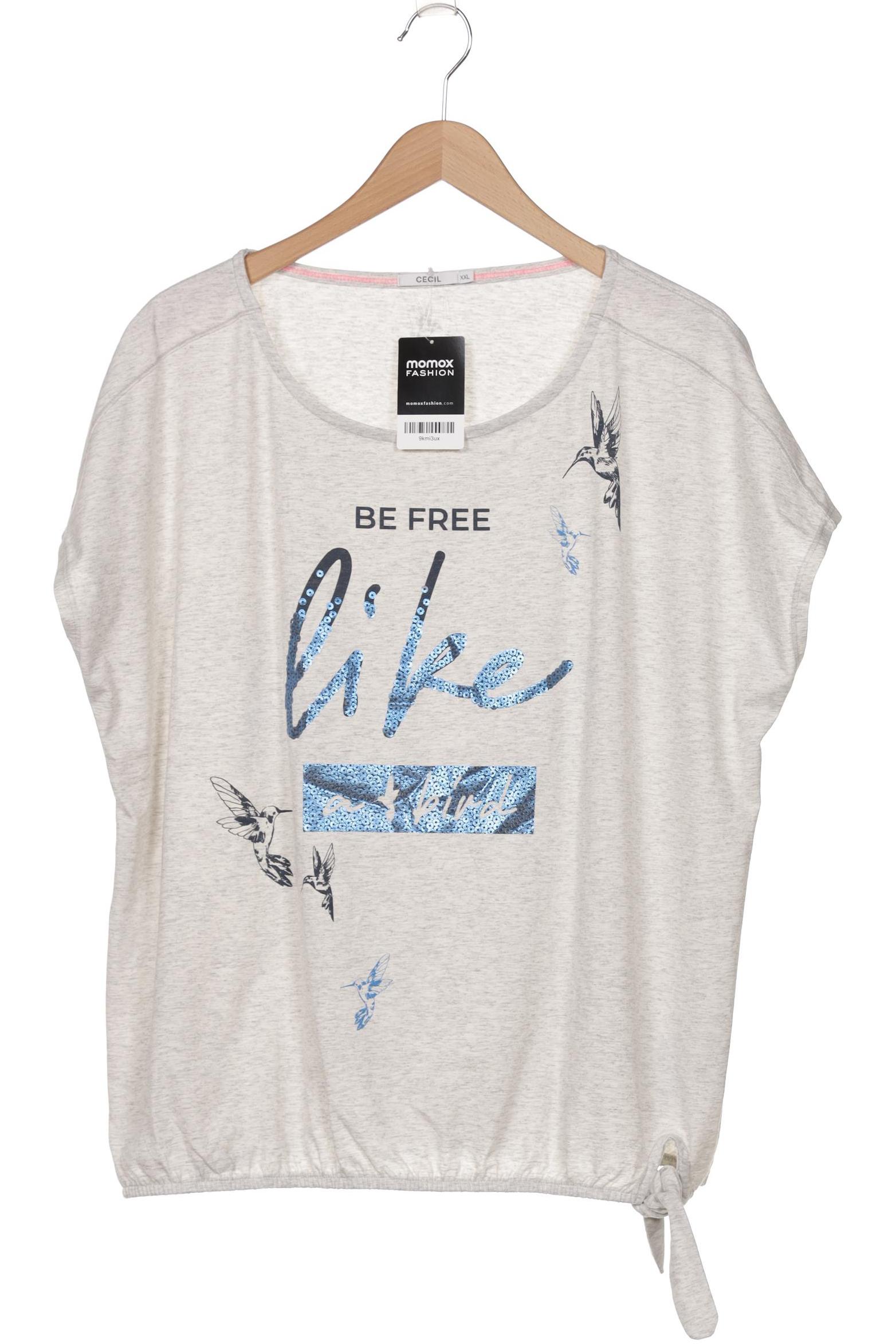 

Cecil Damen T-Shirt, grau, Gr. 46