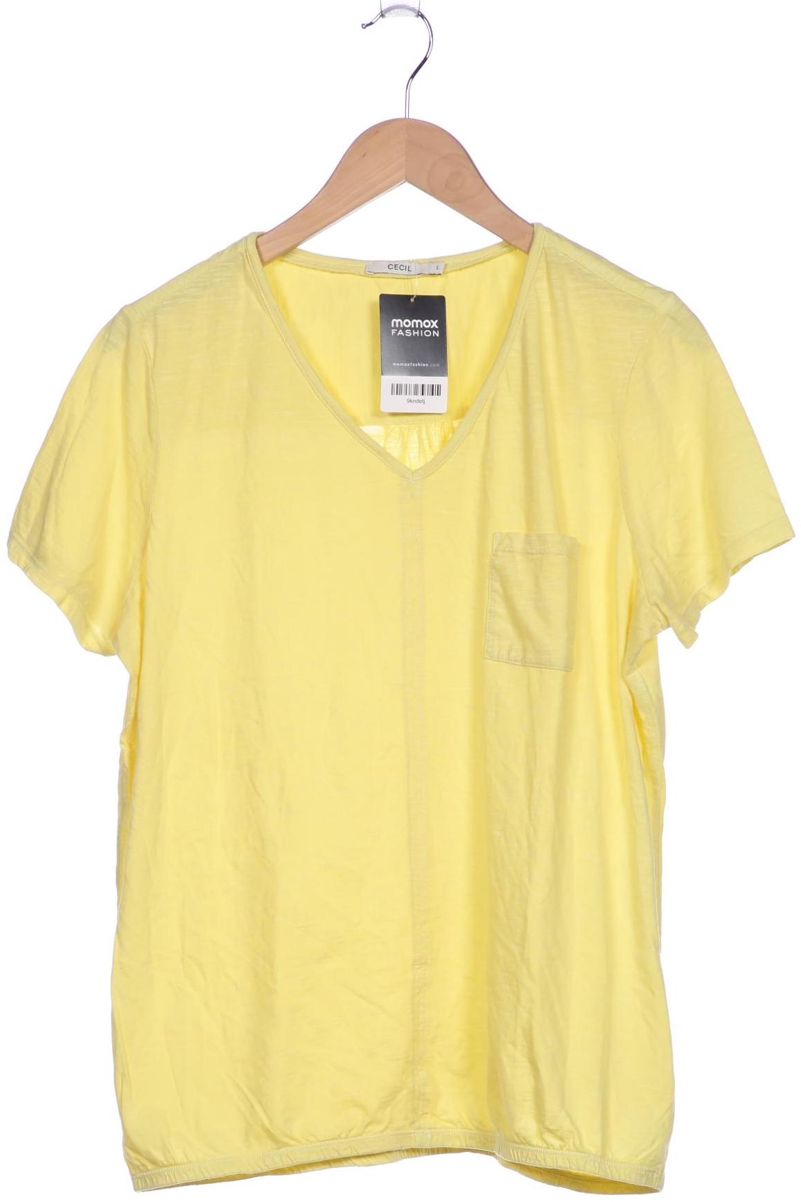 

Cecil Damen T-Shirt, gelb, Gr. 42