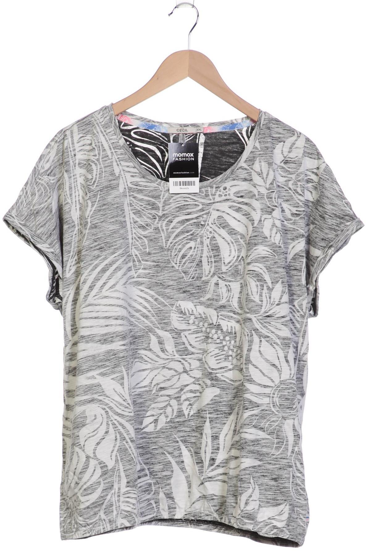 

Cecil Damen T-Shirt, grau, Gr. 46