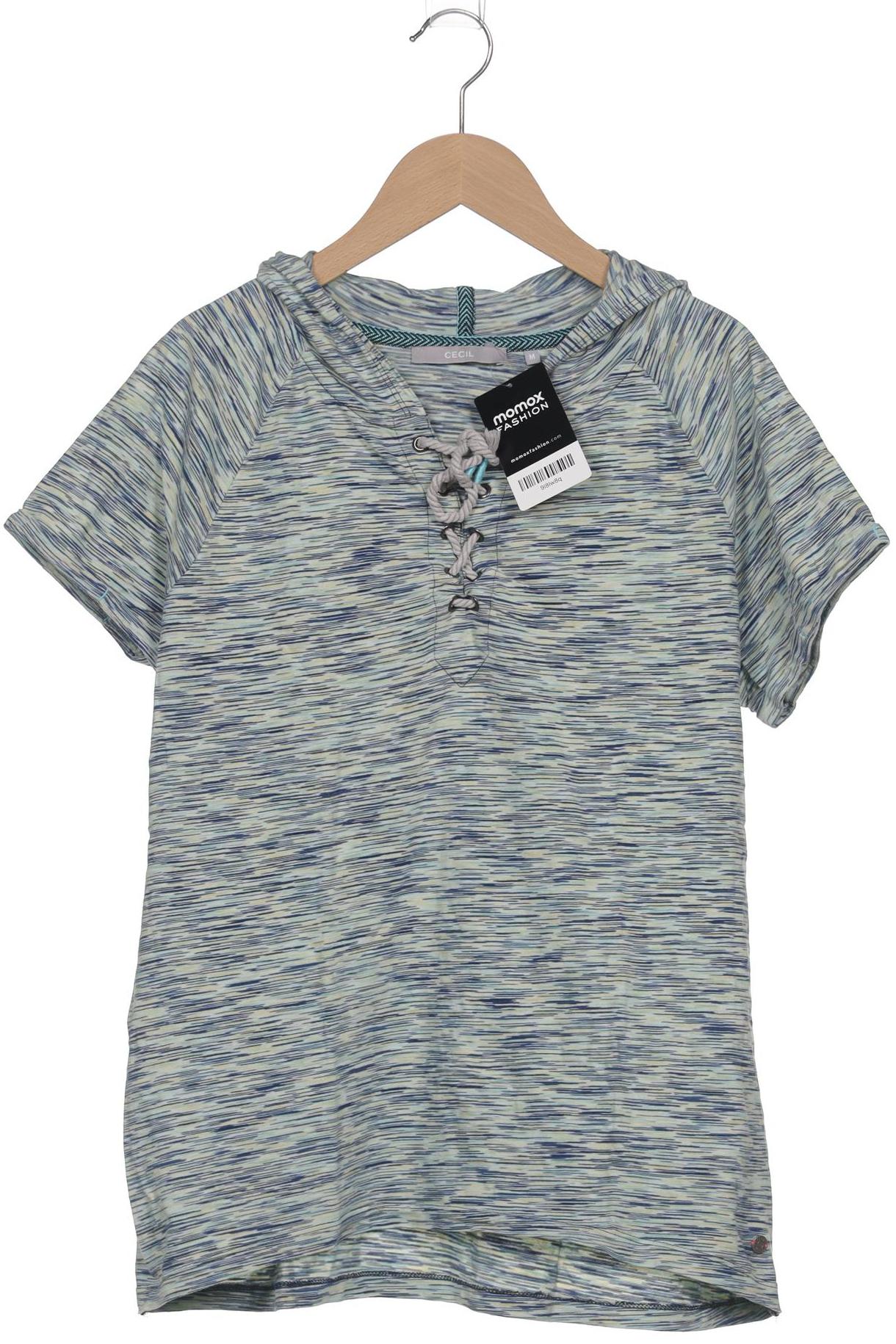 

Cecil Damen T-Shirt, blau, Gr. 38