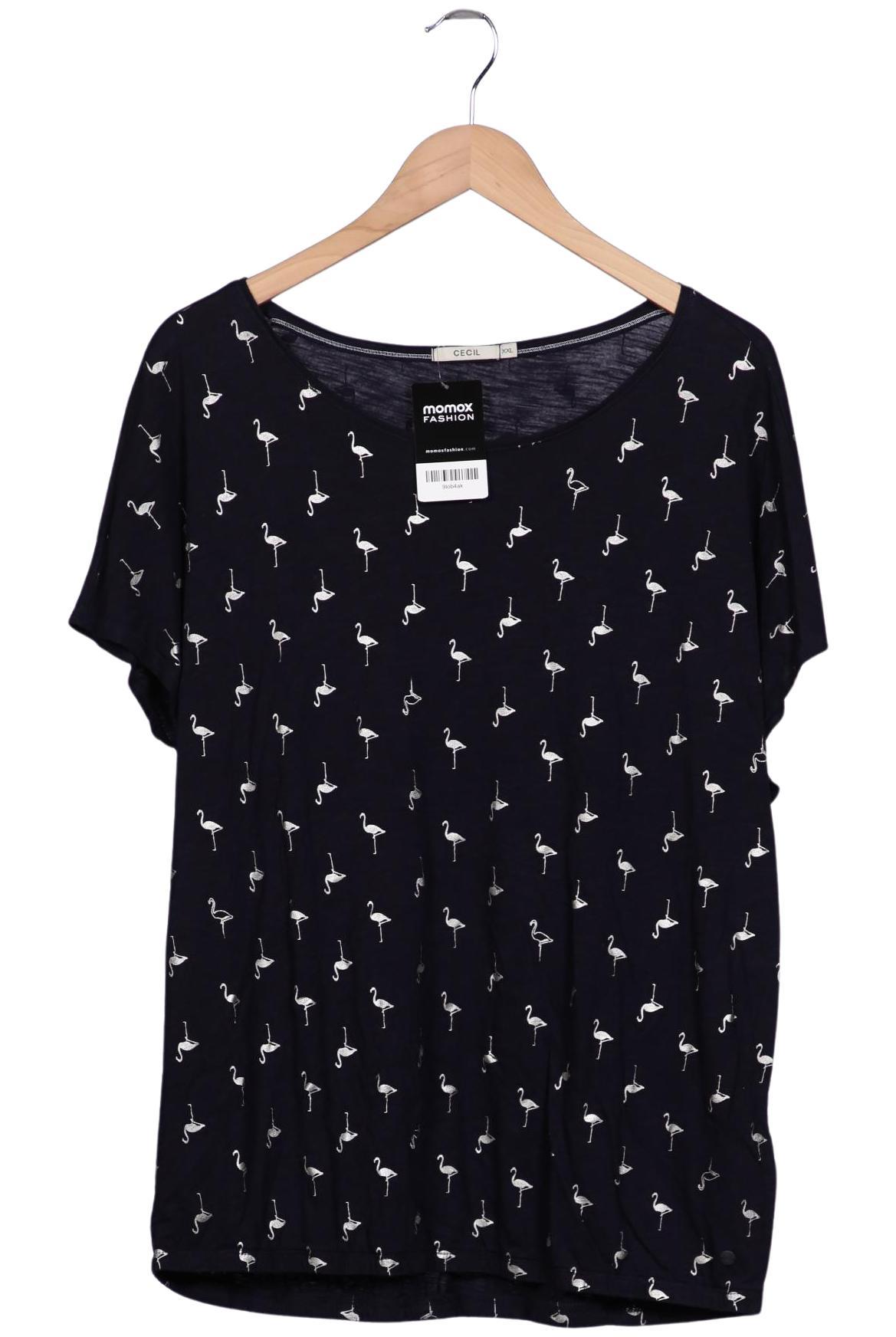

Cecil Damen T-Shirt, marineblau, Gr. 46