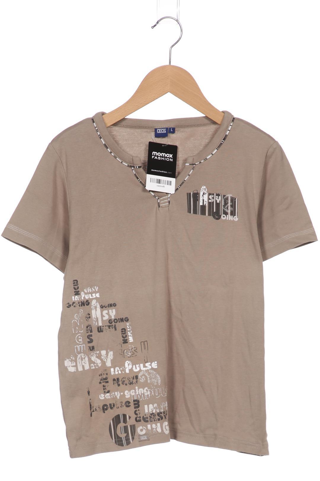 

Cecil Damen T-Shirt, beige, Gr. 42