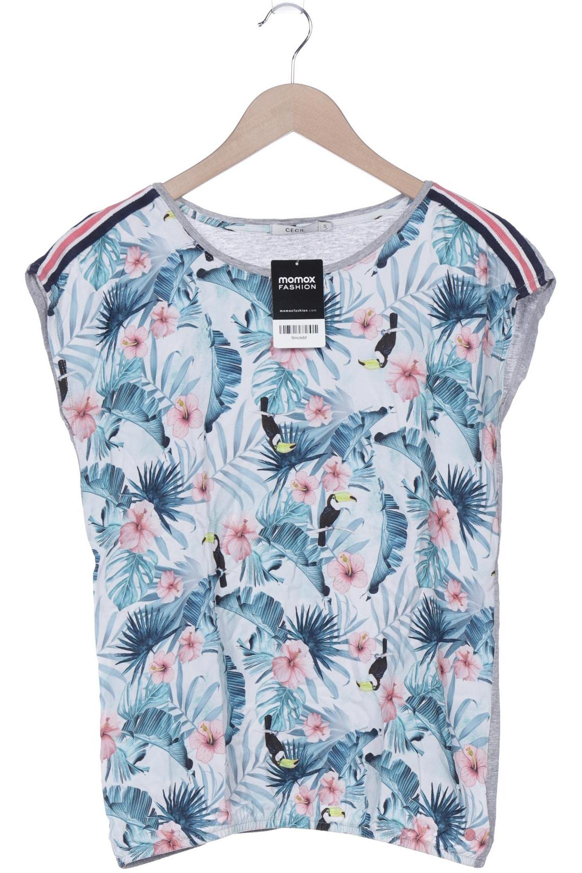 

Cecil Damen T-Shirt, blau, Gr. 36