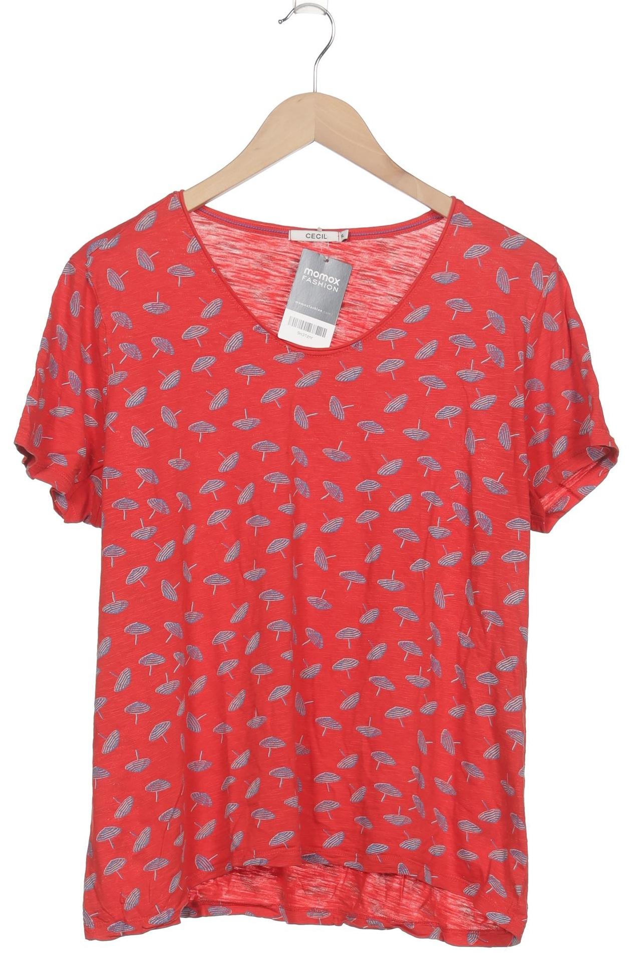 

Cecil Damen T-Shirt, rot, Gr. 44