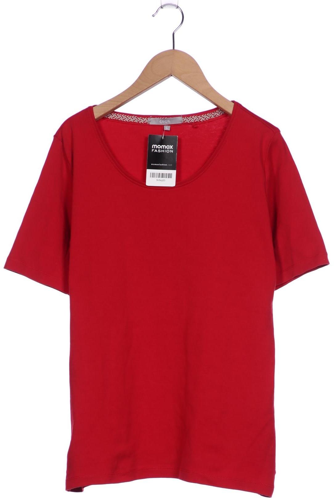 

Cecil Damen T-Shirt, rot, Gr. 42