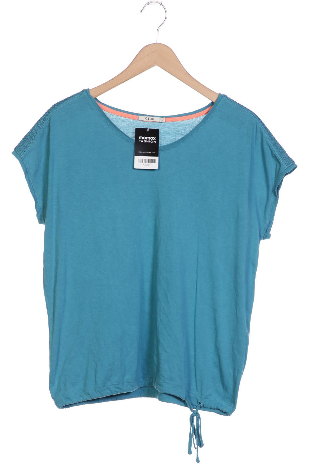 

CECIL Damen T-Shirt, blau