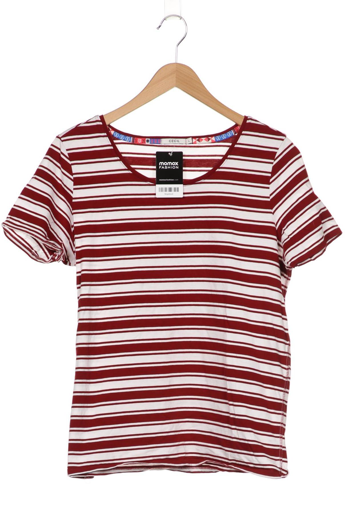 

CECIL Damen T-Shirt, bordeaux