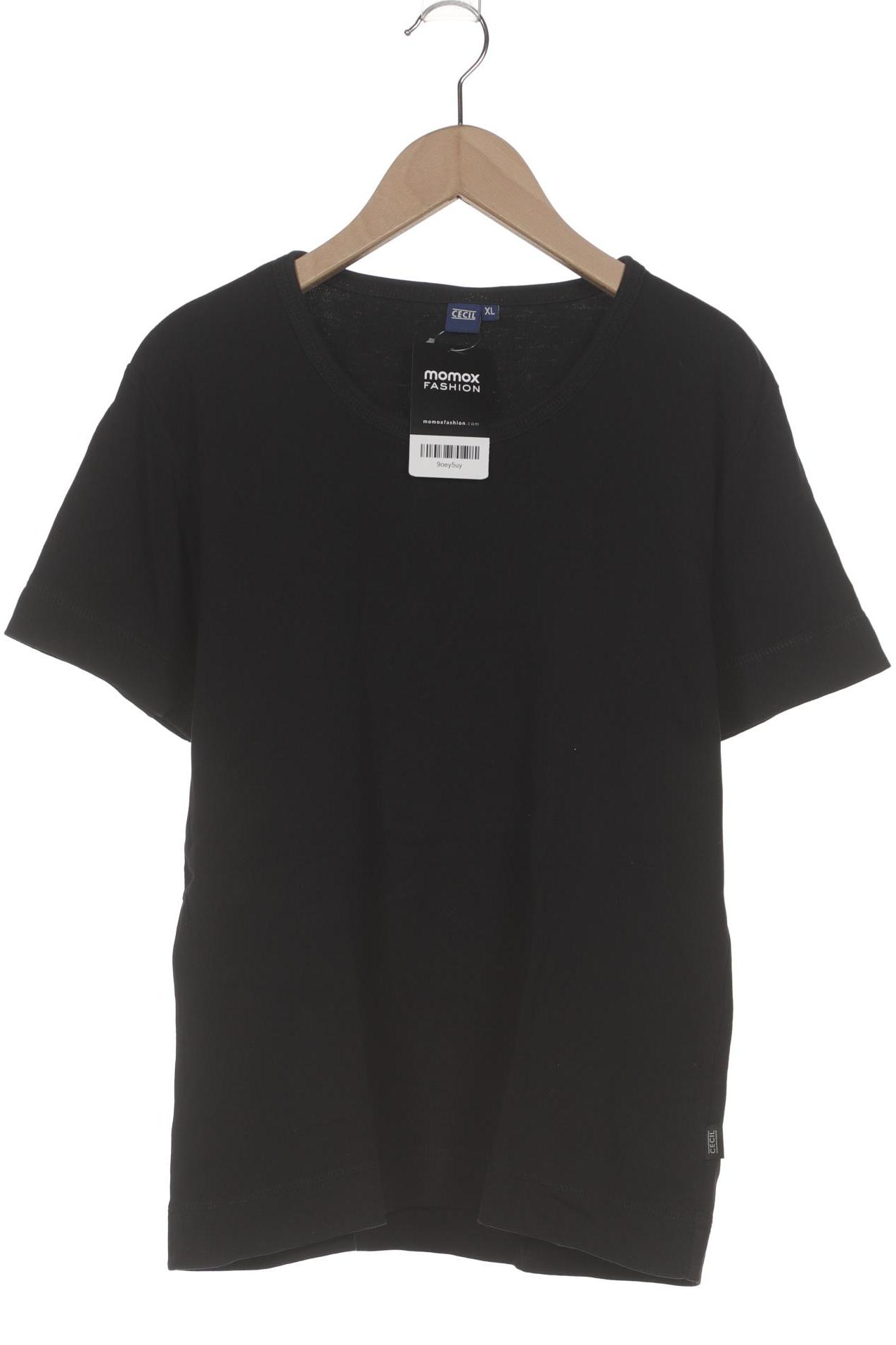 

Cecil Damen T-Shirt, schwarz, Gr. 44
