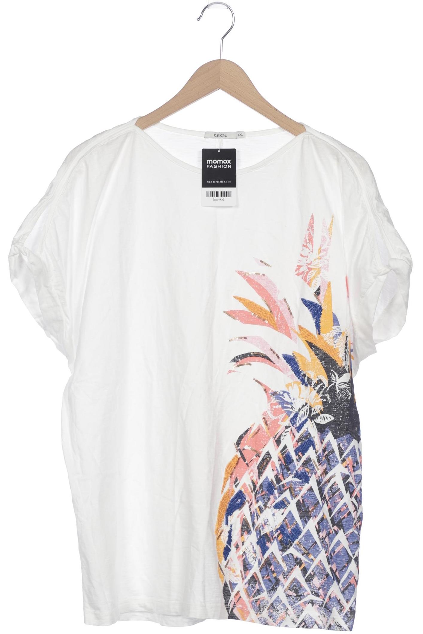 

Cecil Damen T-Shirt, mehrfarbig, Gr. 46