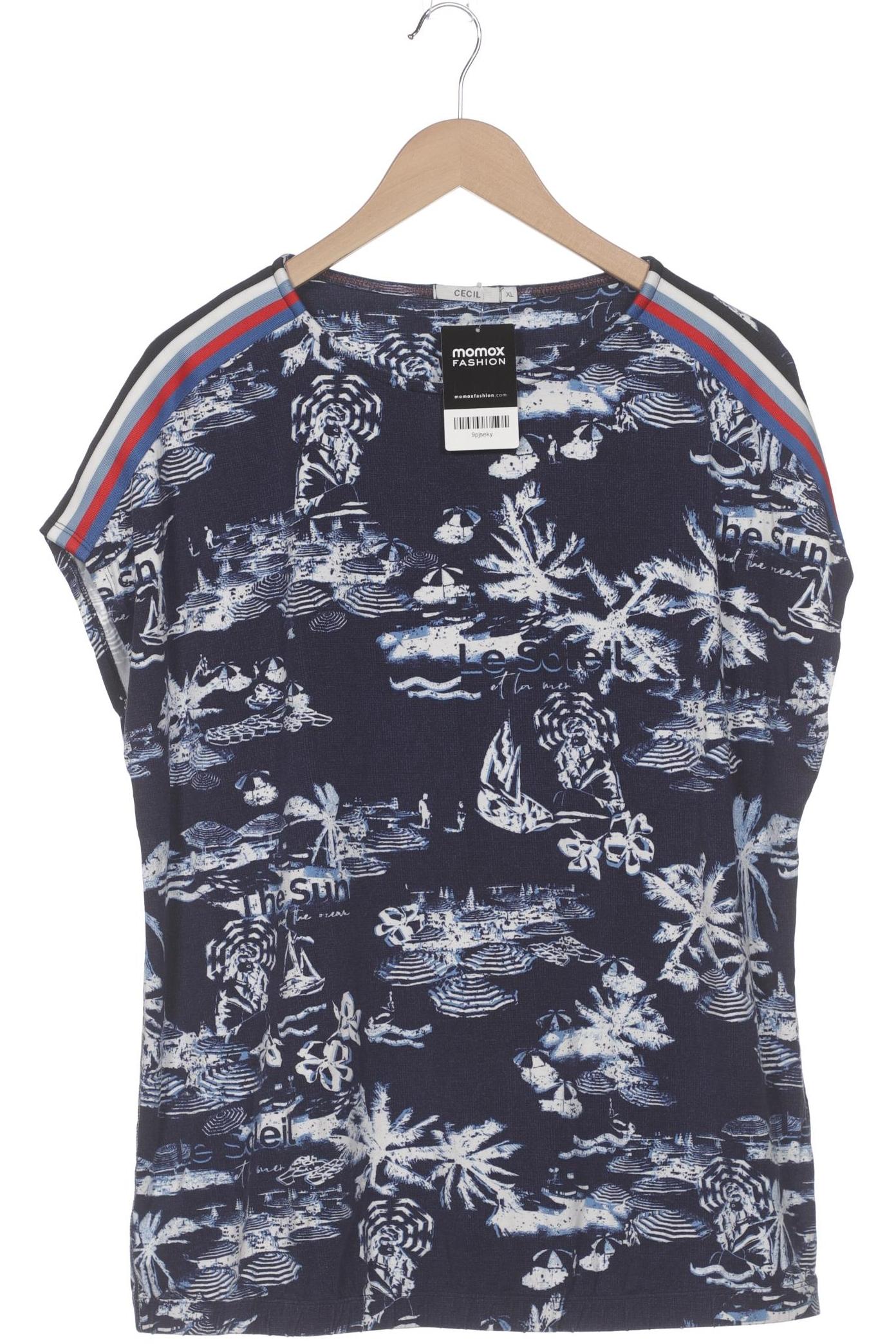 

Cecil Damen T-Shirt, marineblau, Gr. 44