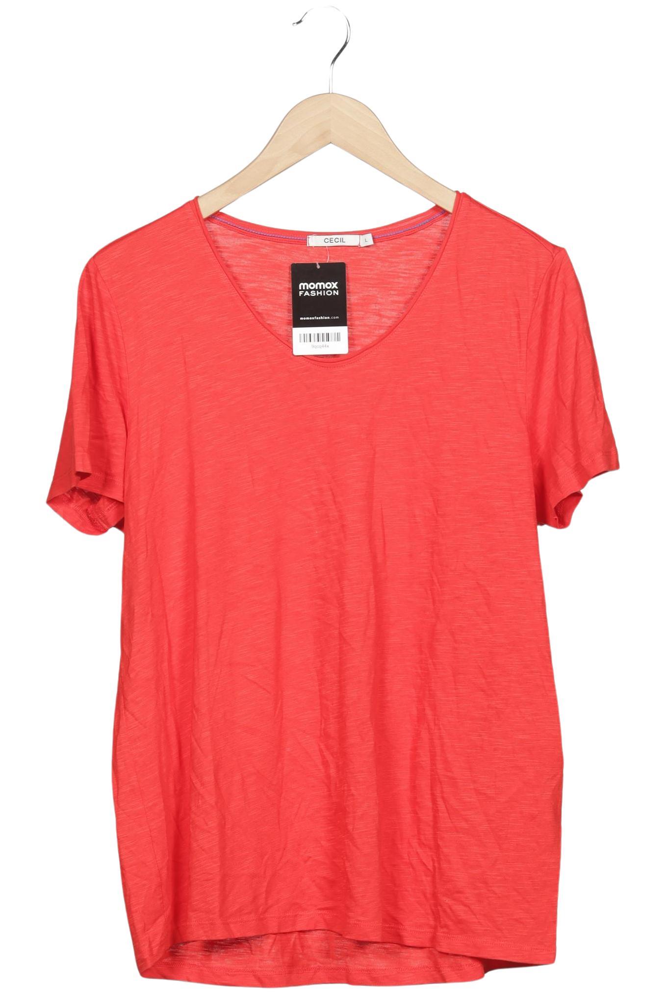 

Cecil Damen T-Shirt, rot, Gr. 42