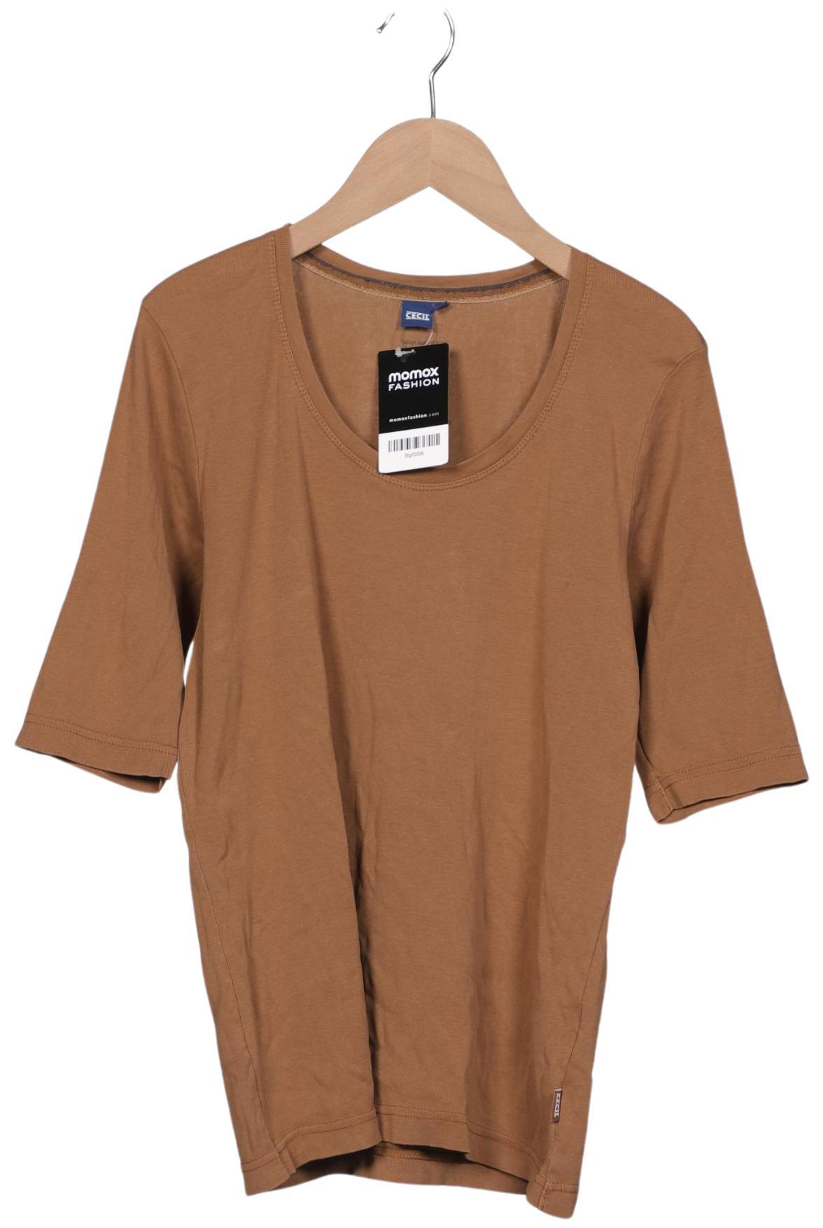 

Cecil Damen T-Shirt, braun, Gr. 38