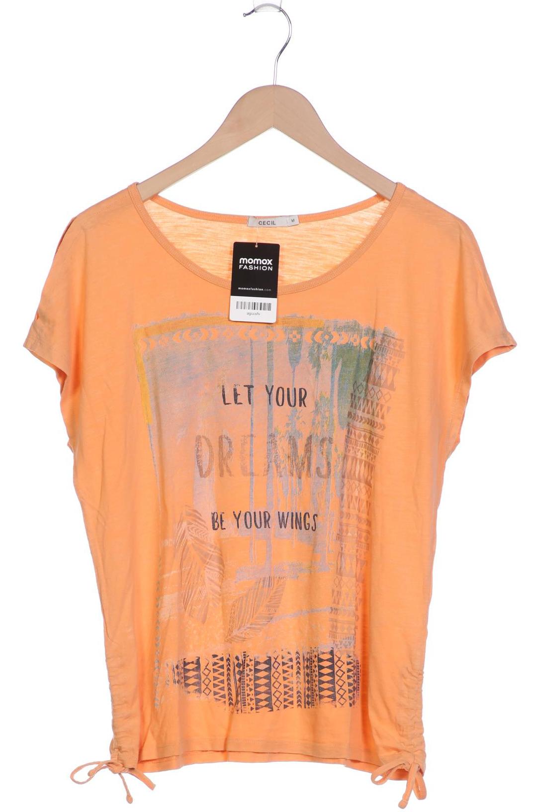 

Cecil Damen T-Shirt, orange, Gr. 38