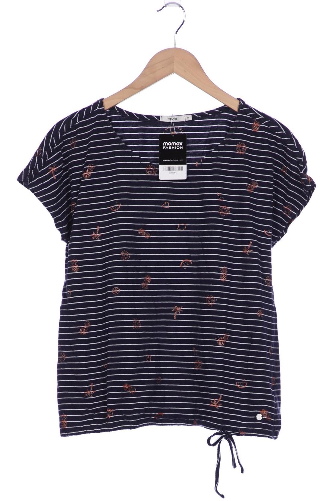 

Cecil Damen T-Shirt, marineblau, Gr. 38