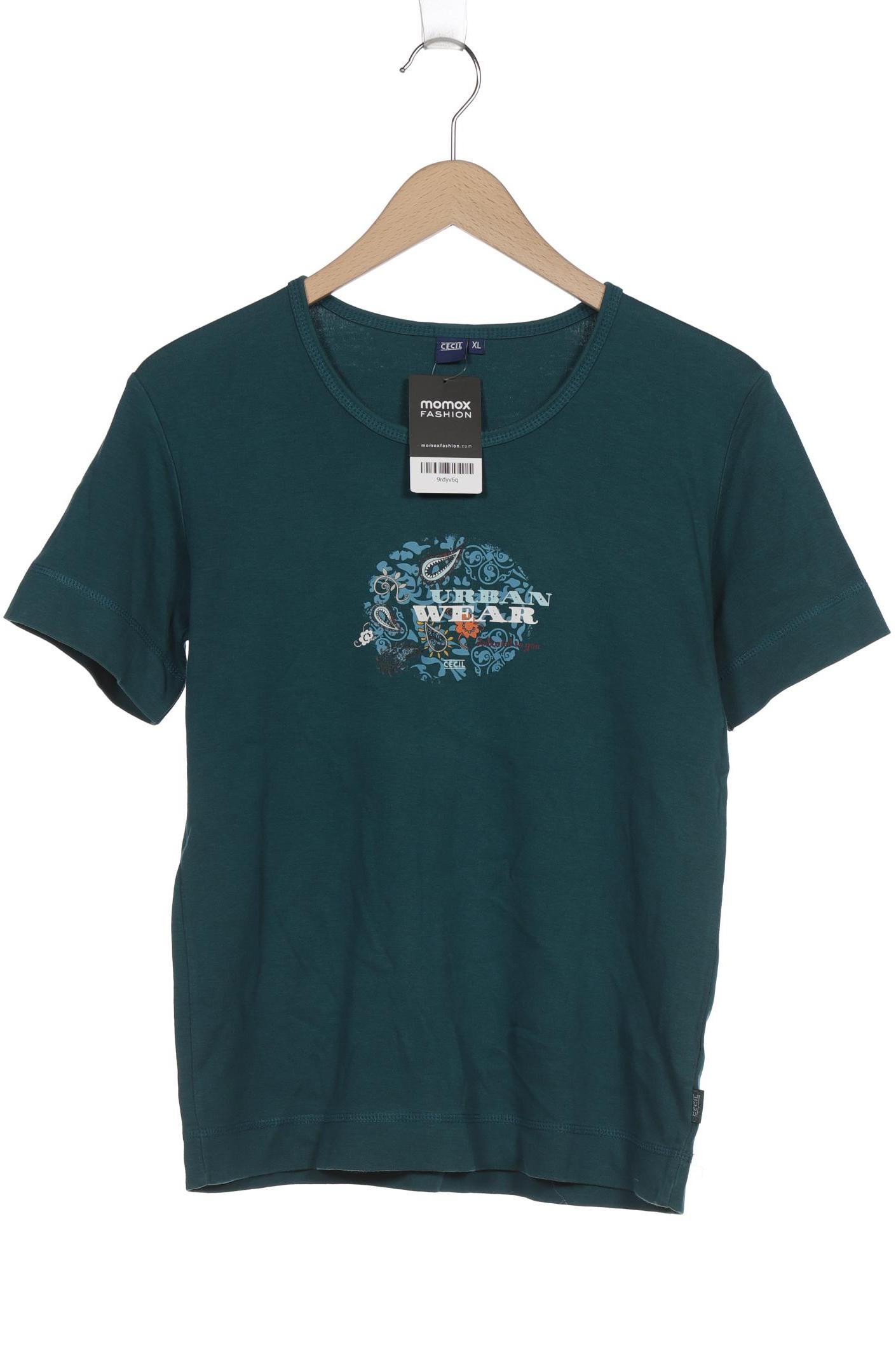 

Cecil Damen T-Shirt, türkis, Gr. 44