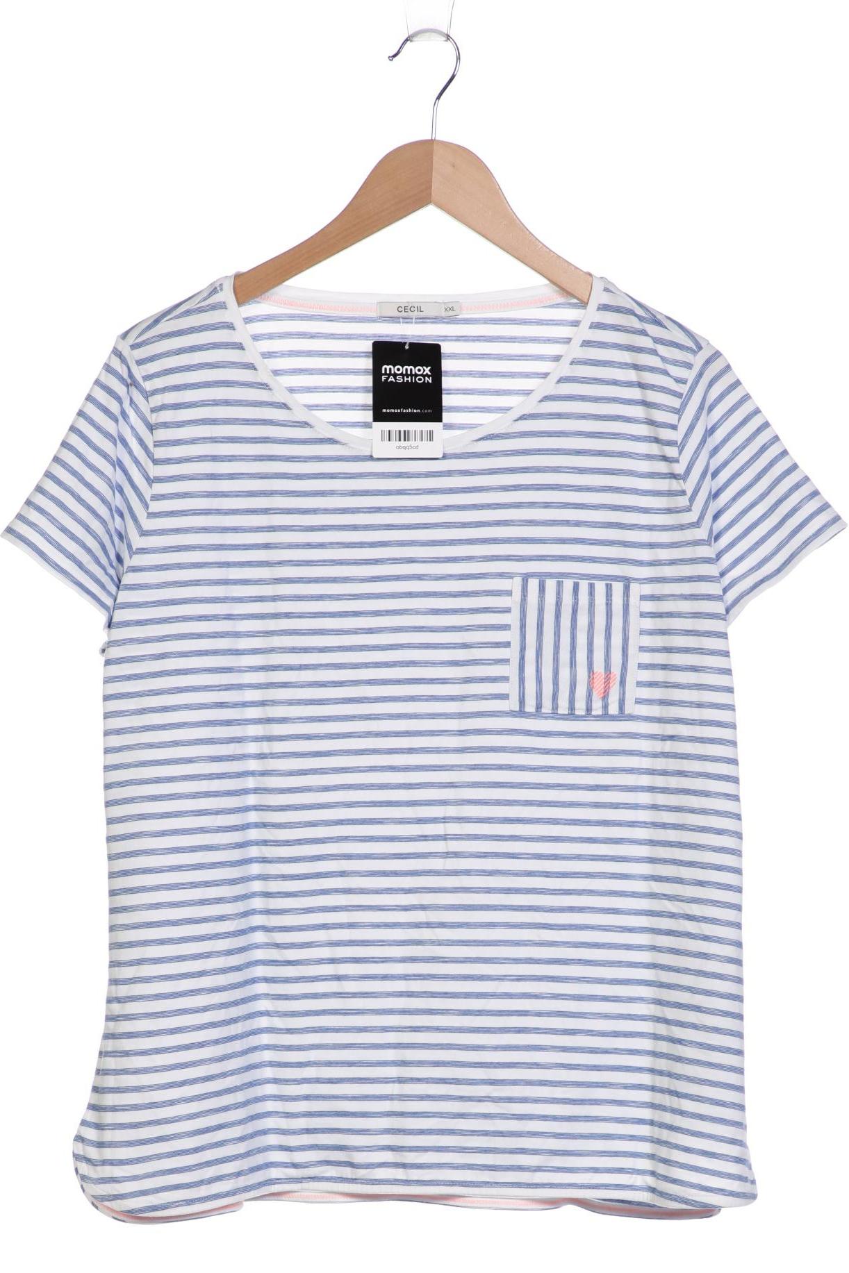

Cecil Damen T-Shirt, blau, Gr. 46