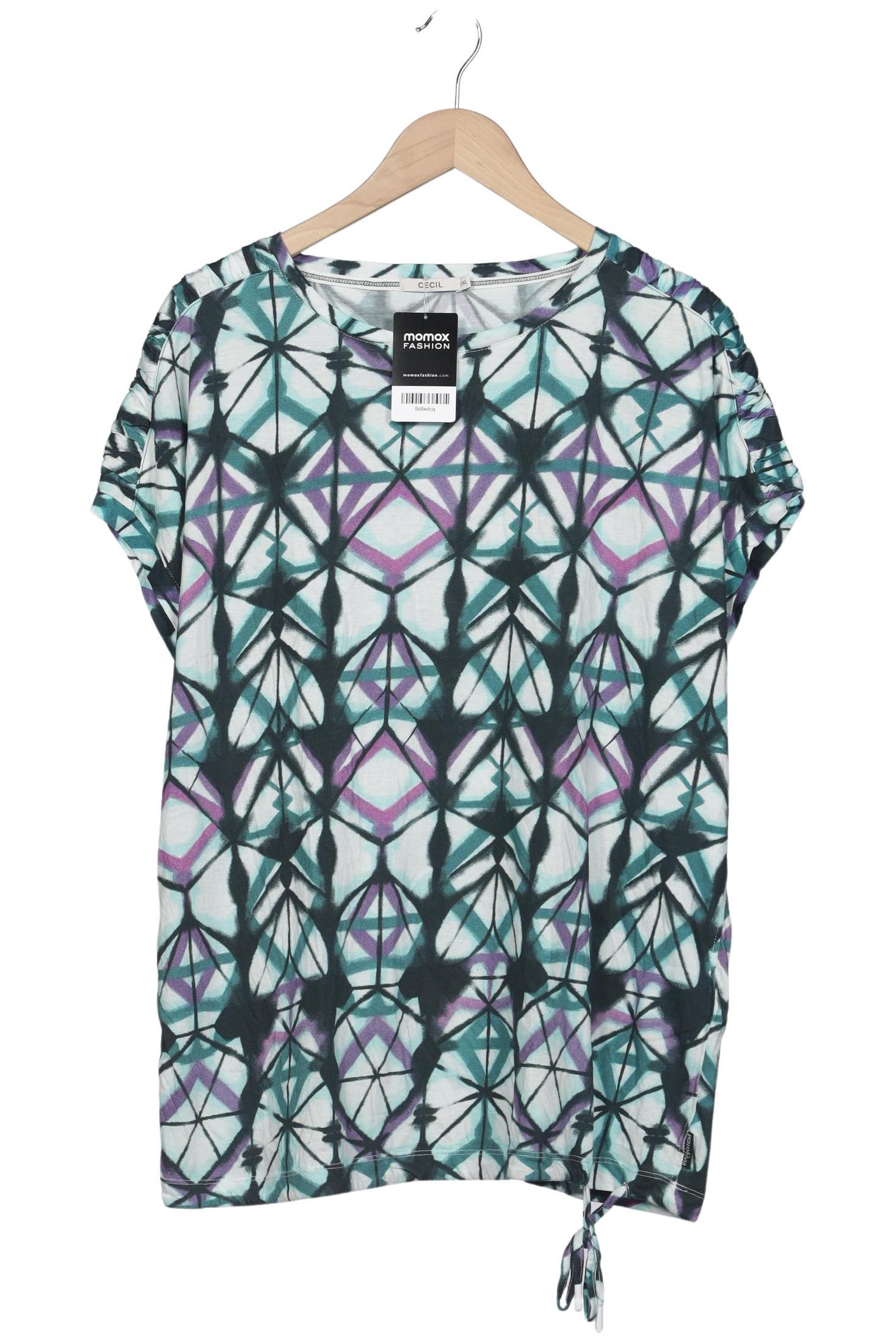 

Cecil Damen T-Shirt, mehrfarbig, Gr. 46