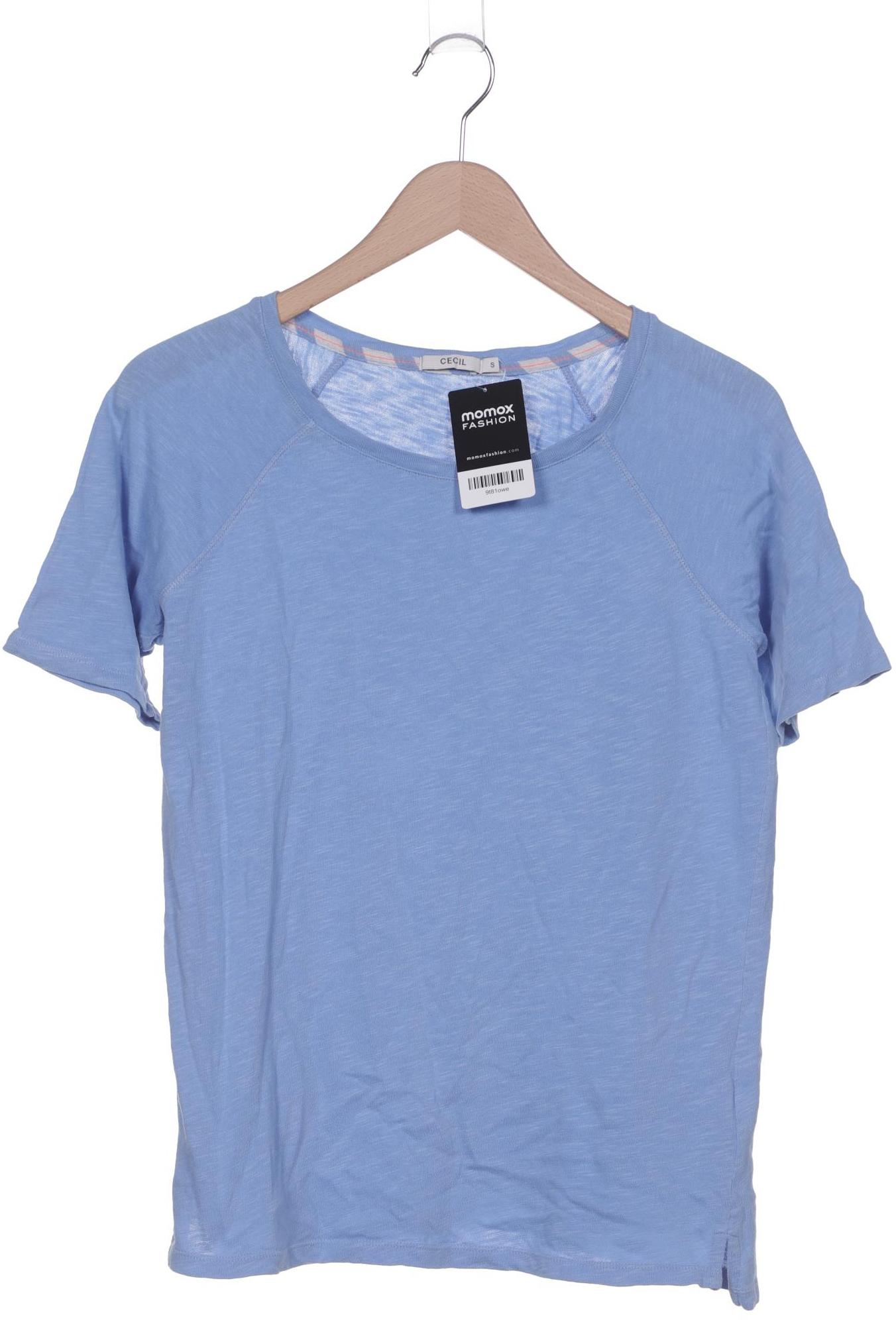 

Cecil Damen T-Shirt, blau, Gr. 36