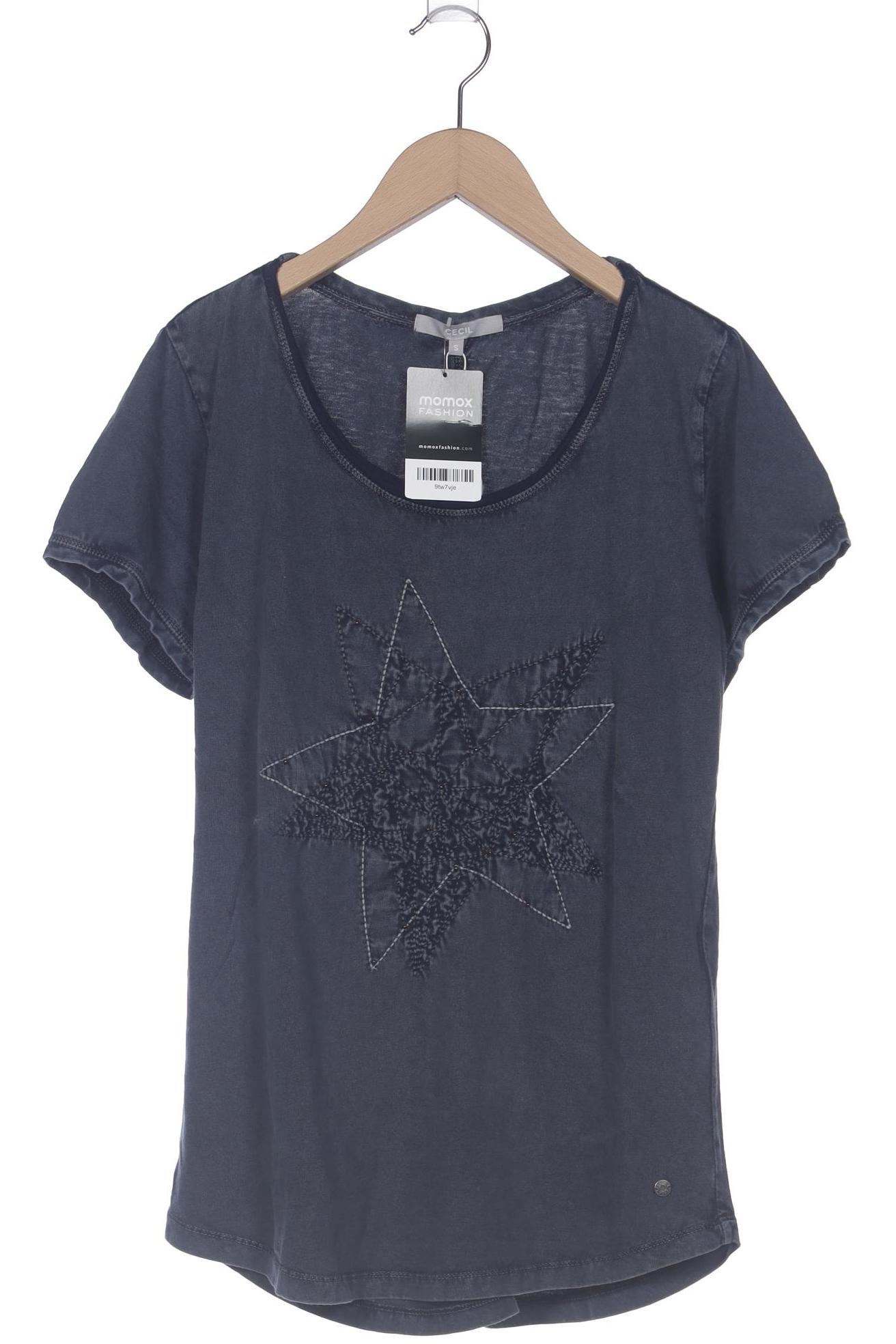 

Cecil Damen T-Shirt, marineblau, Gr. 36