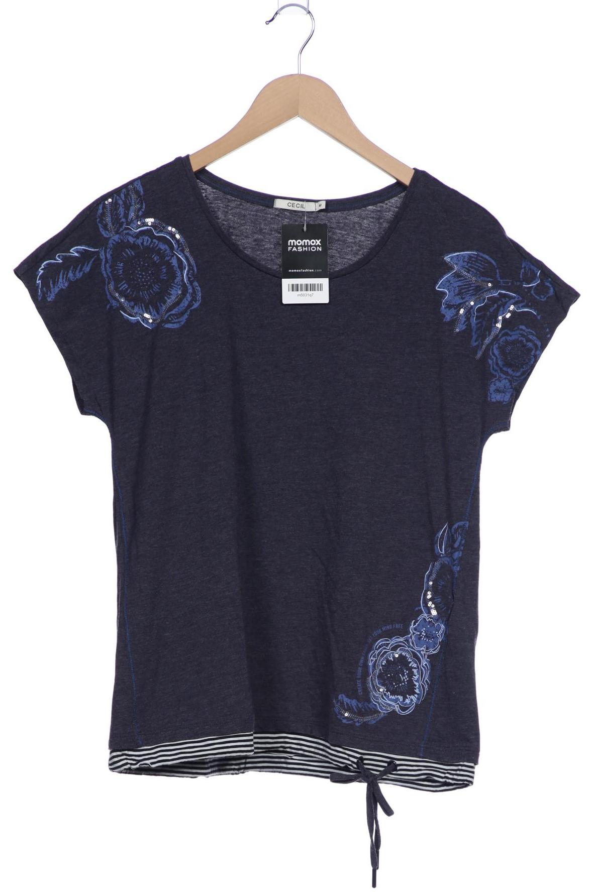 

Cecil Damen T-Shirt, marineblau, Gr. 38